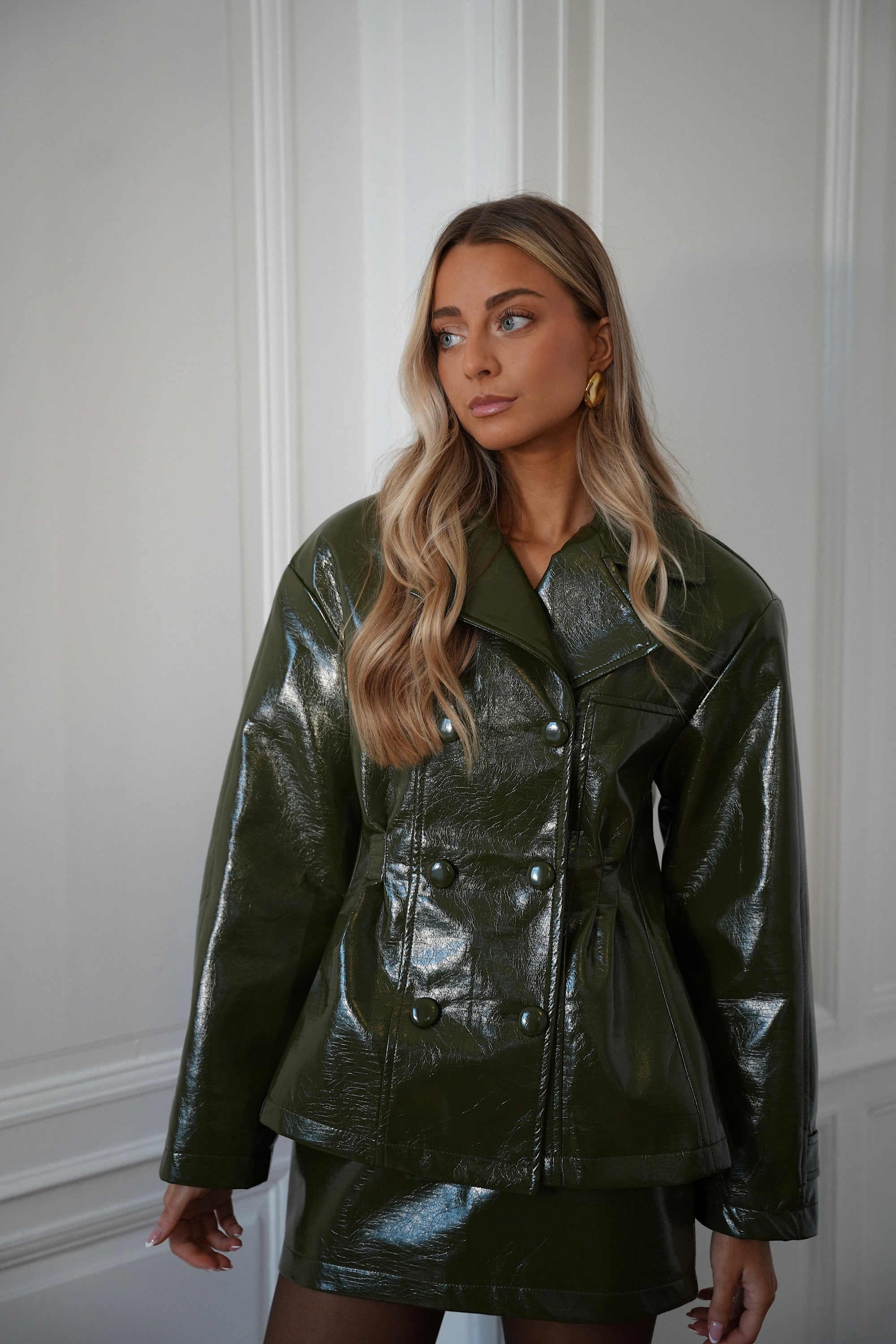 Lise kaki - Veste vernie