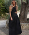 Émeline noire - Robe longue