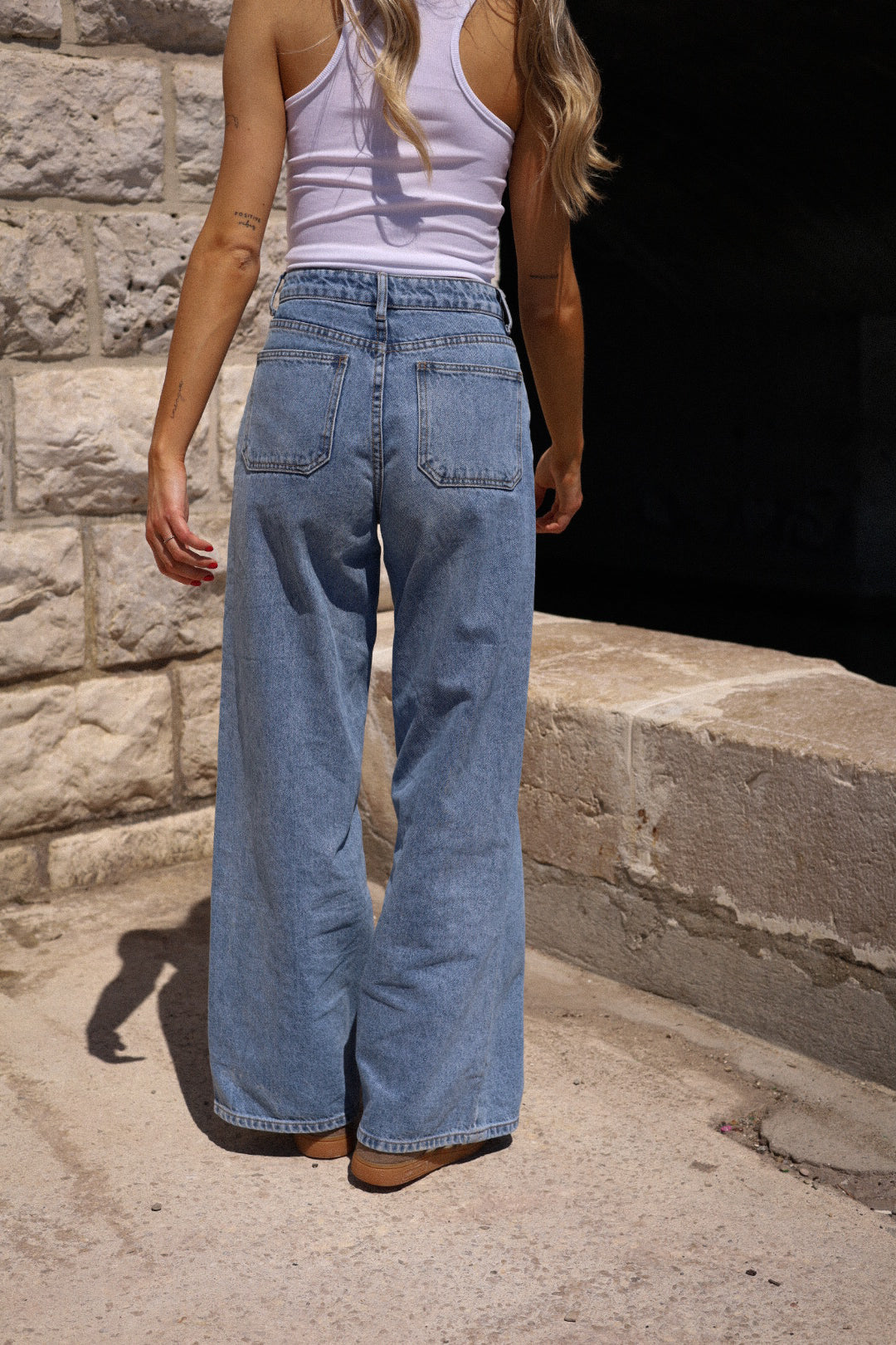 Meridie bleu - Jean droit