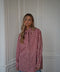 Bertille rose - Chemise cravate