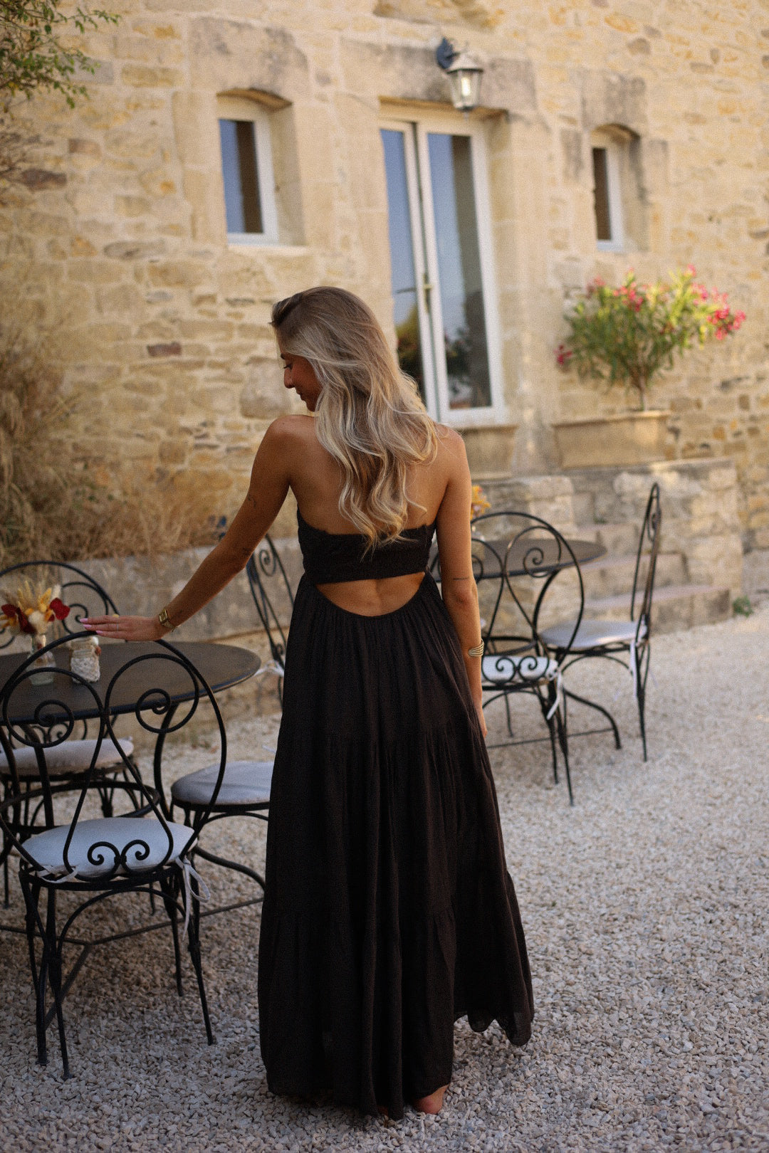 Kity marron - Robe longue