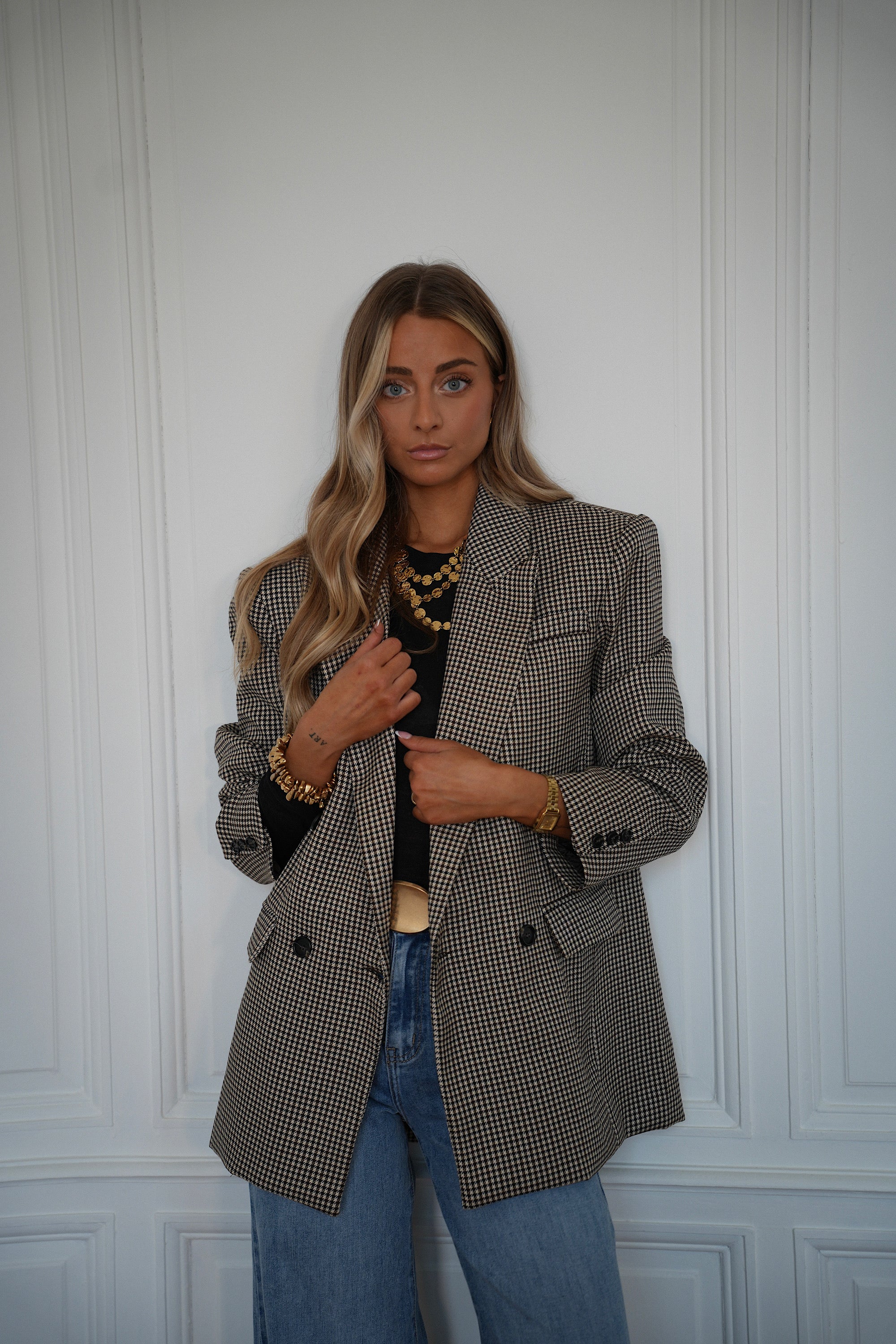 Arria vichy - Veste blazer