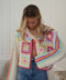 Oliane coloré - Gilet en crochet