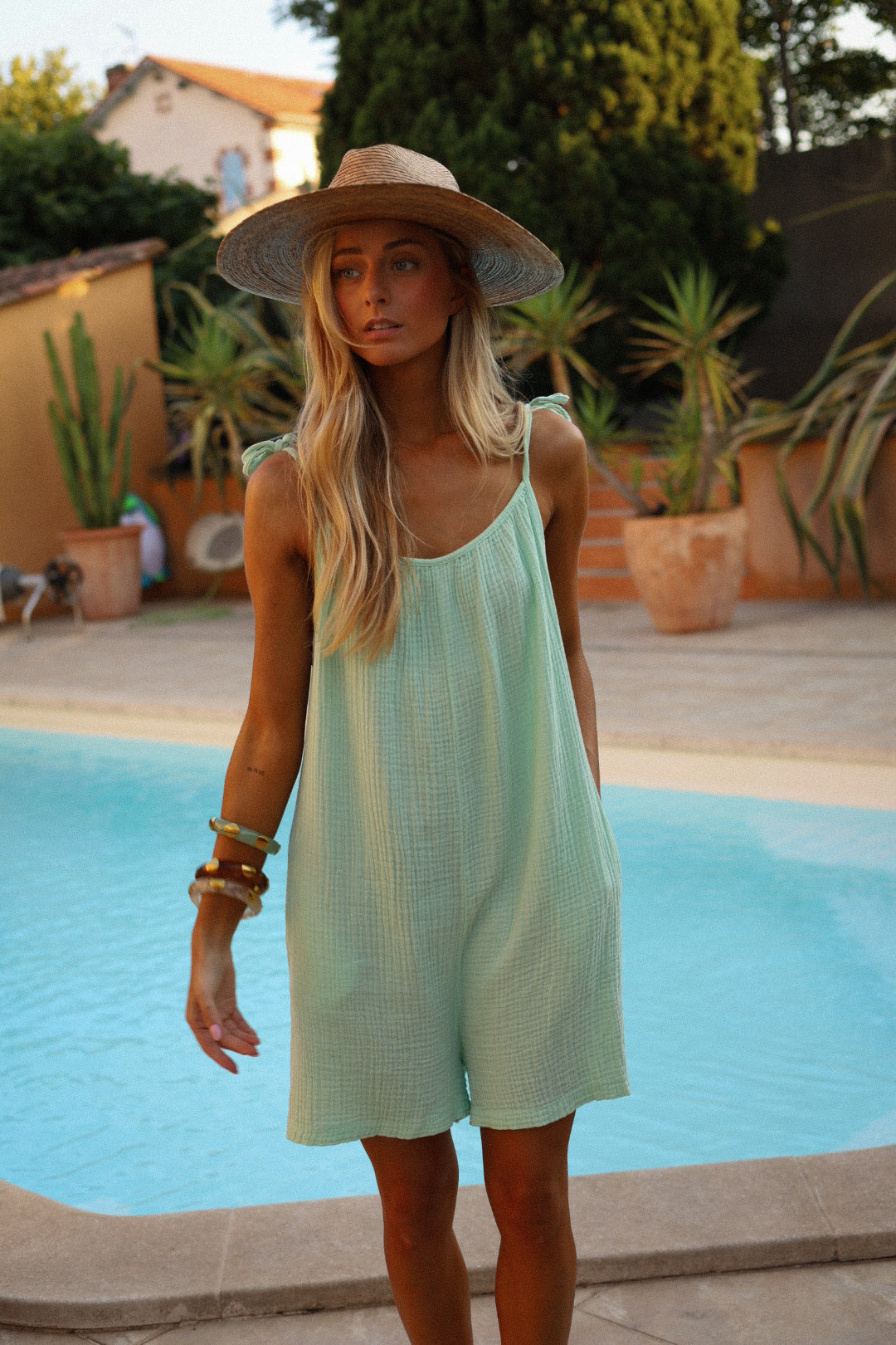 Salma vert d’eau - Combishort