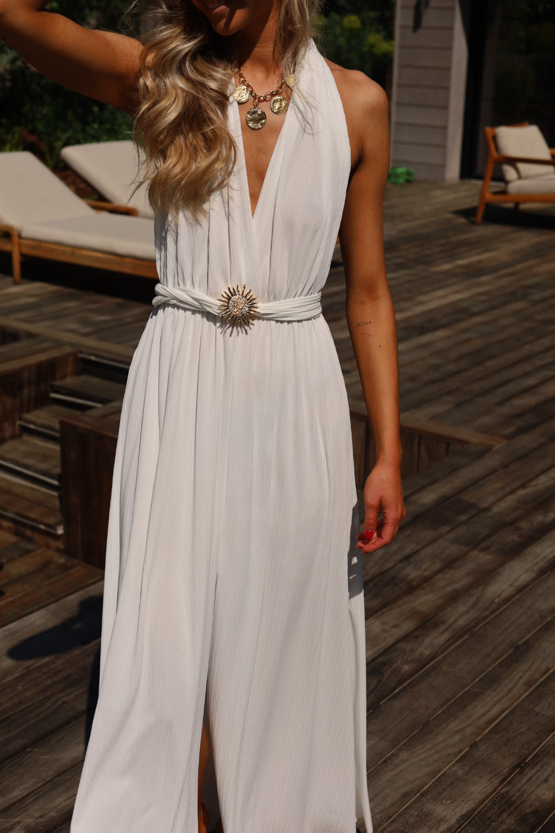 Adell blanche - Robe longue