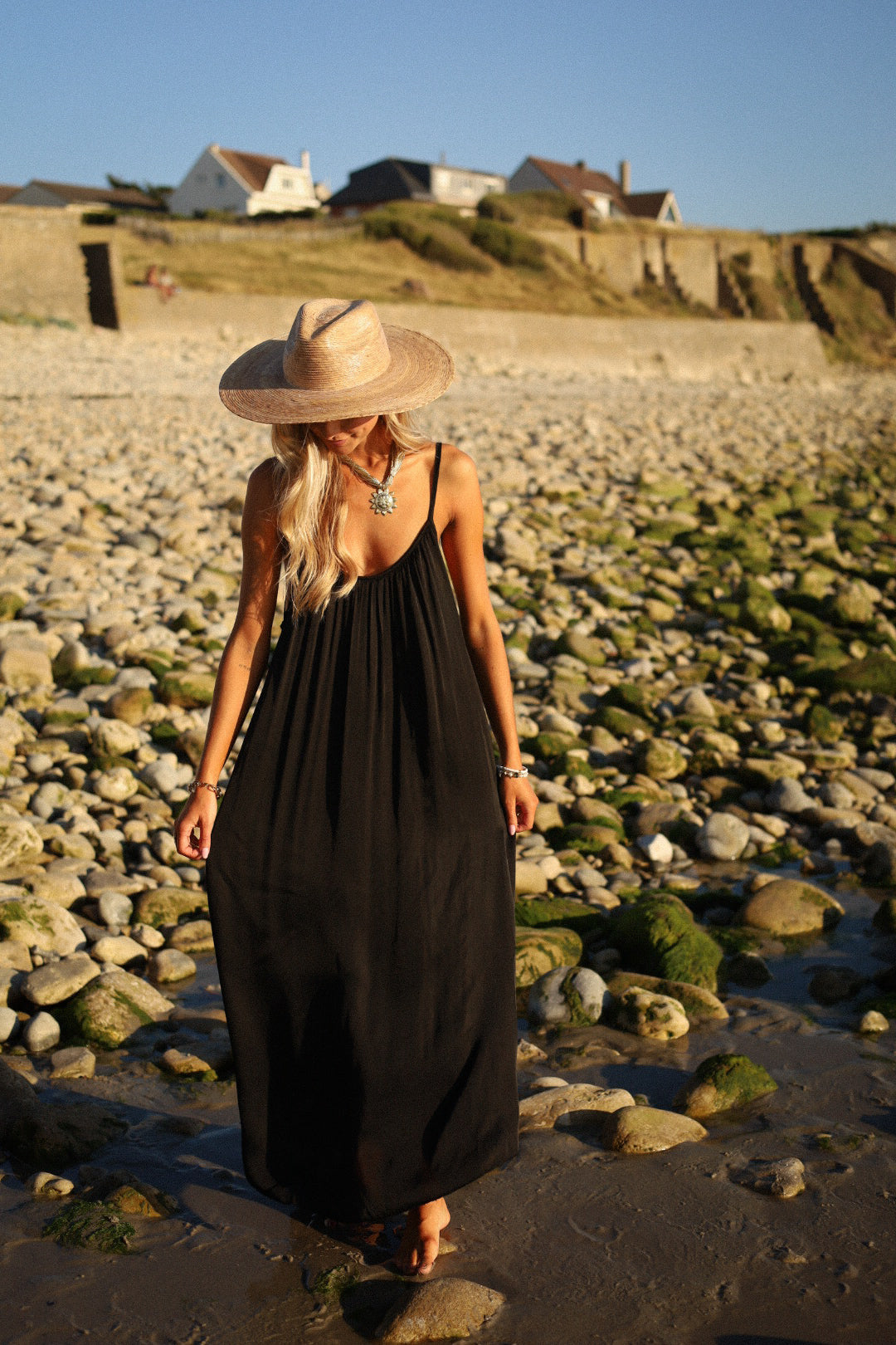 Darcy noire - Robe longue