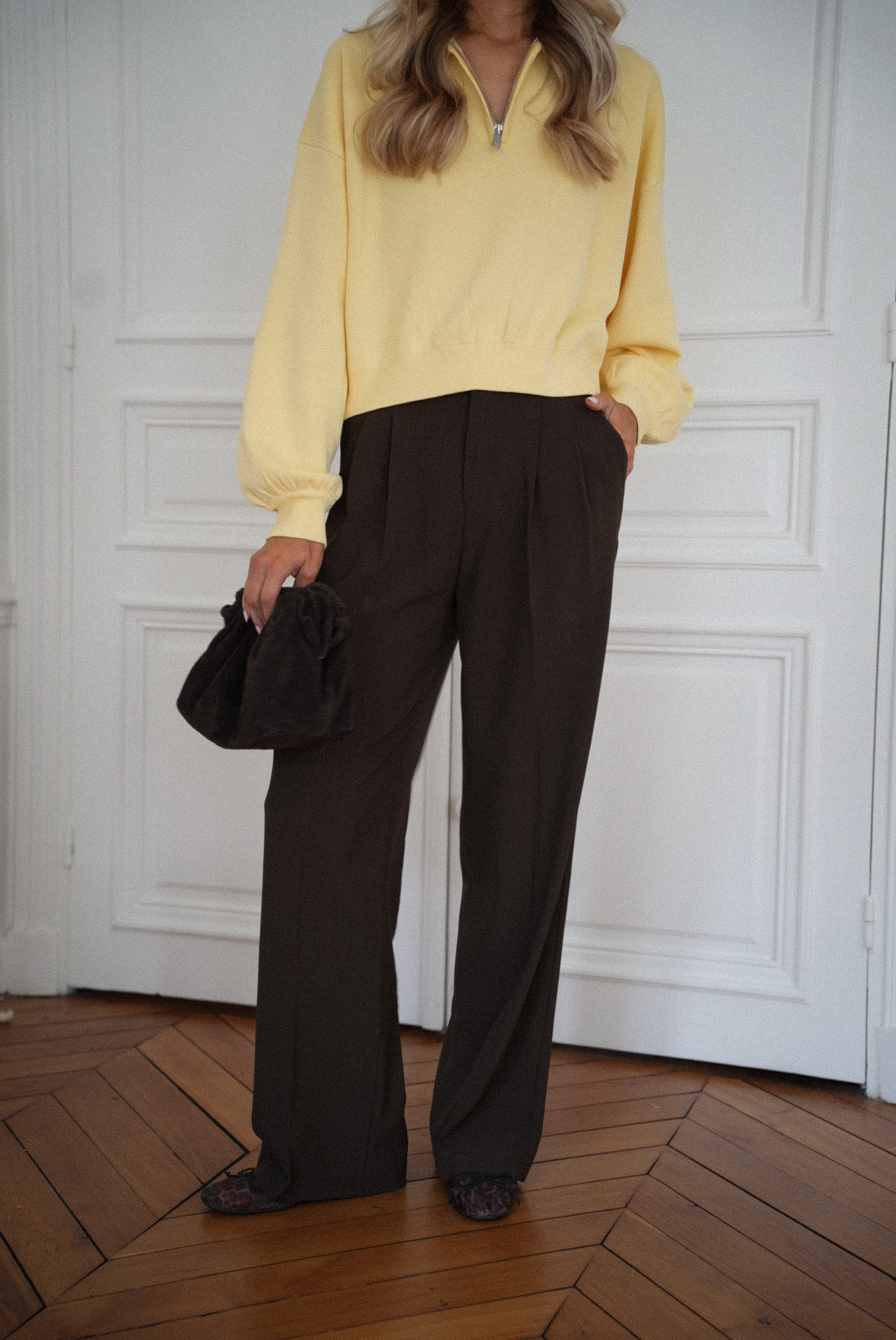 Gloria chocolat - Pantalon droit