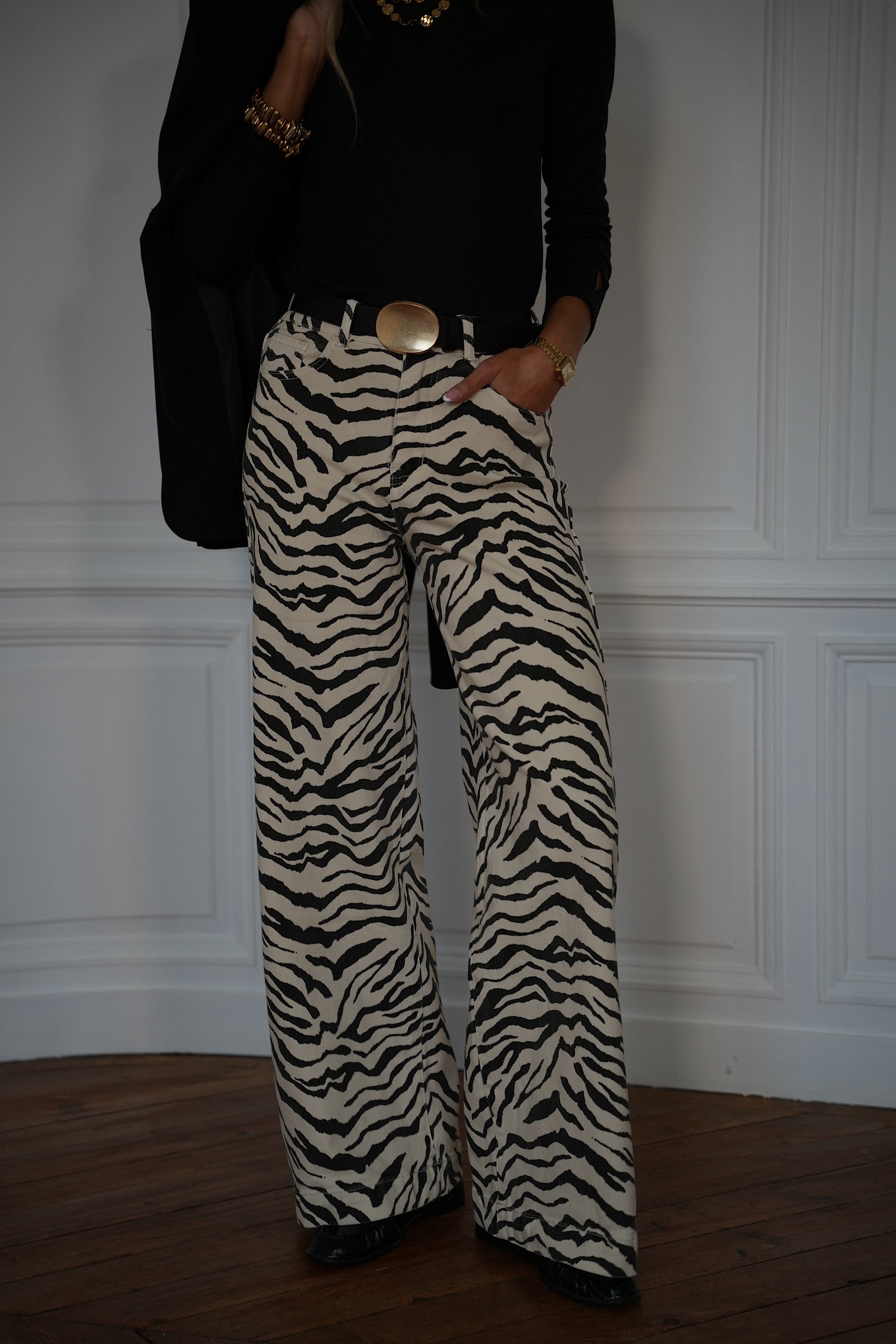 Mady zèbre - Jean droit