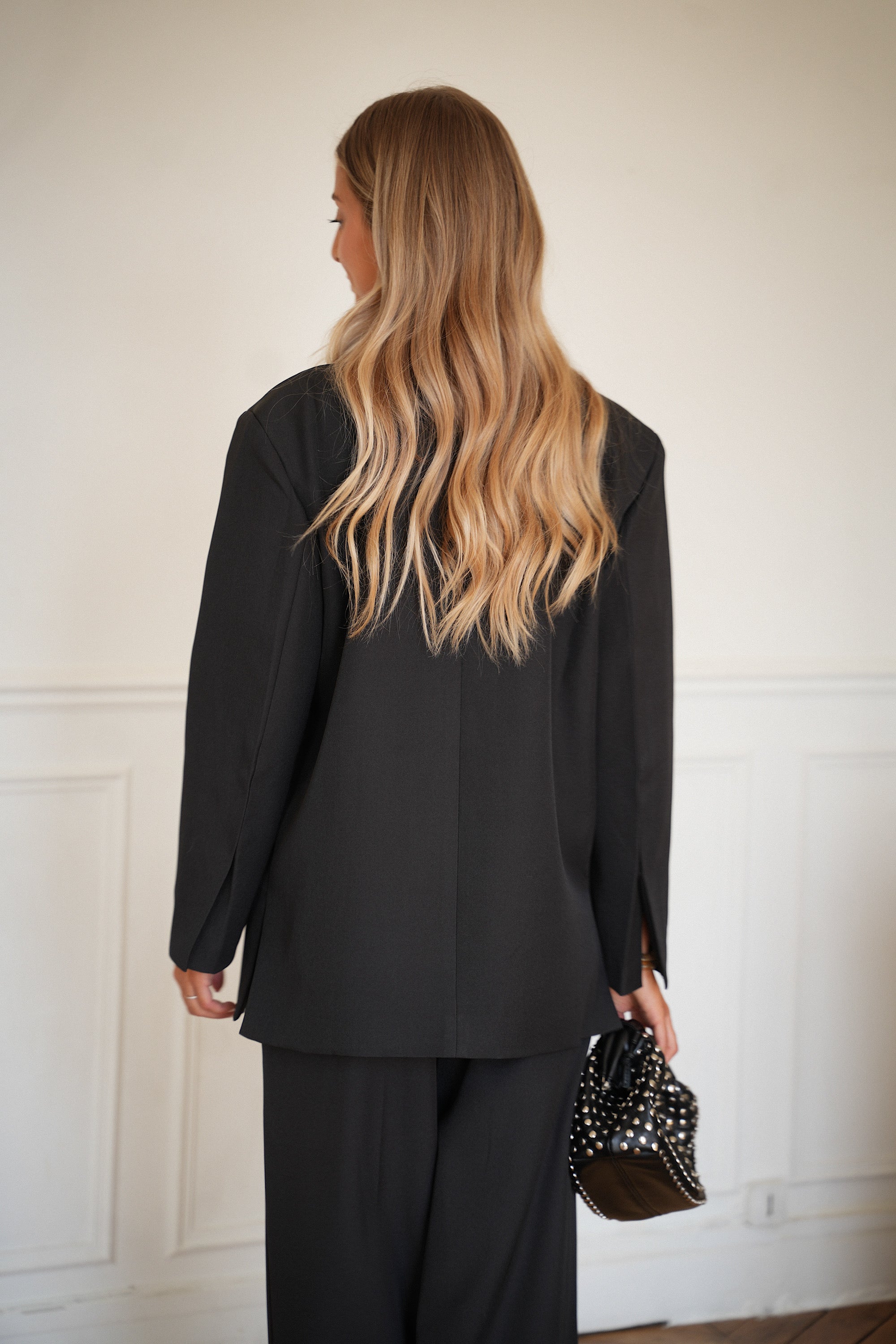 Shana noir - Blazer oversize