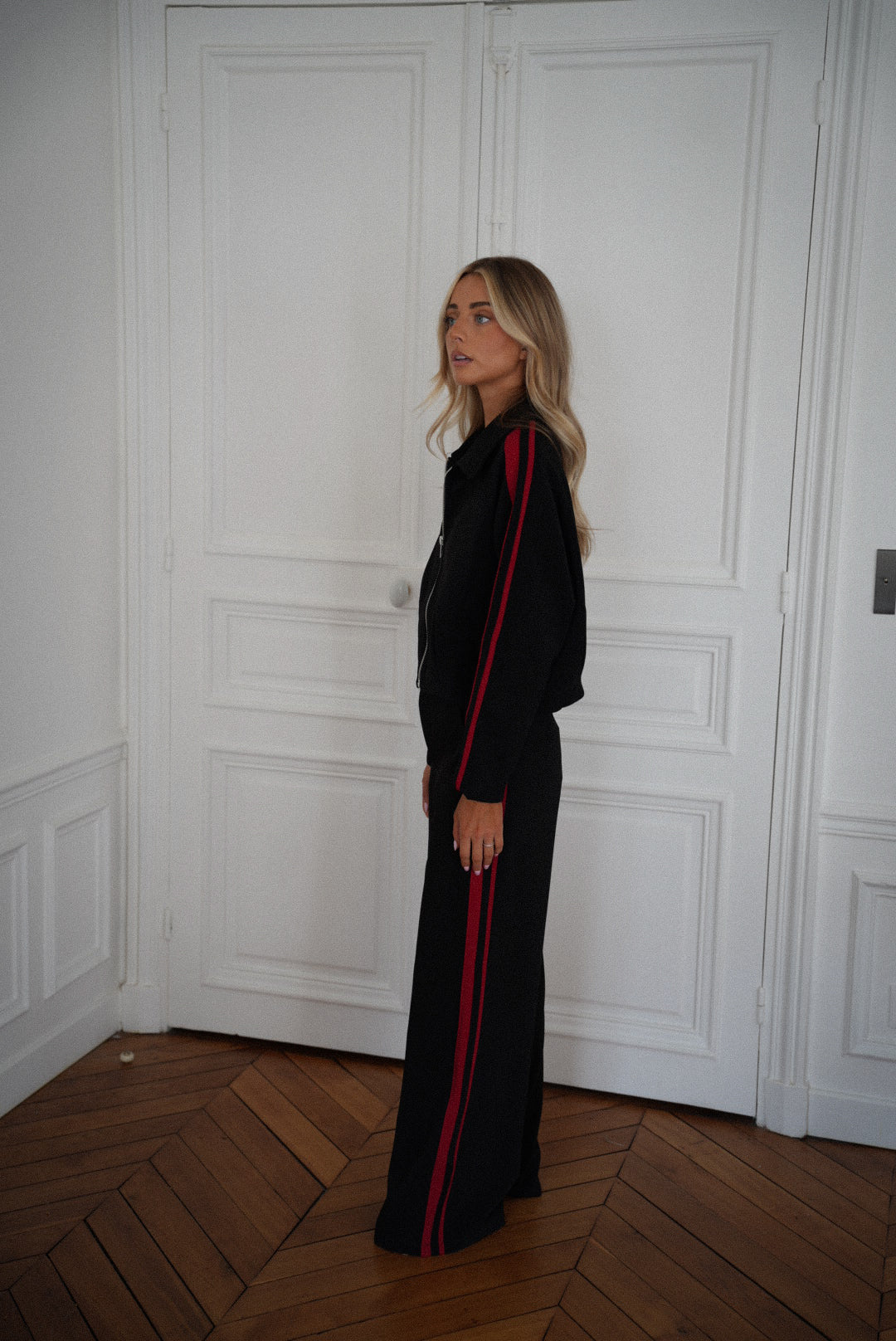 Roxane noir - Pantalon droit