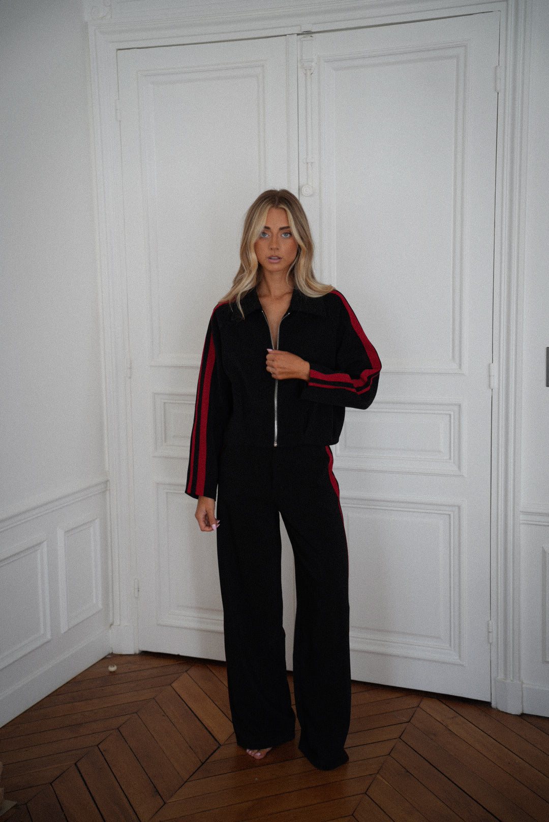 Roxane noir - Pantalon droit