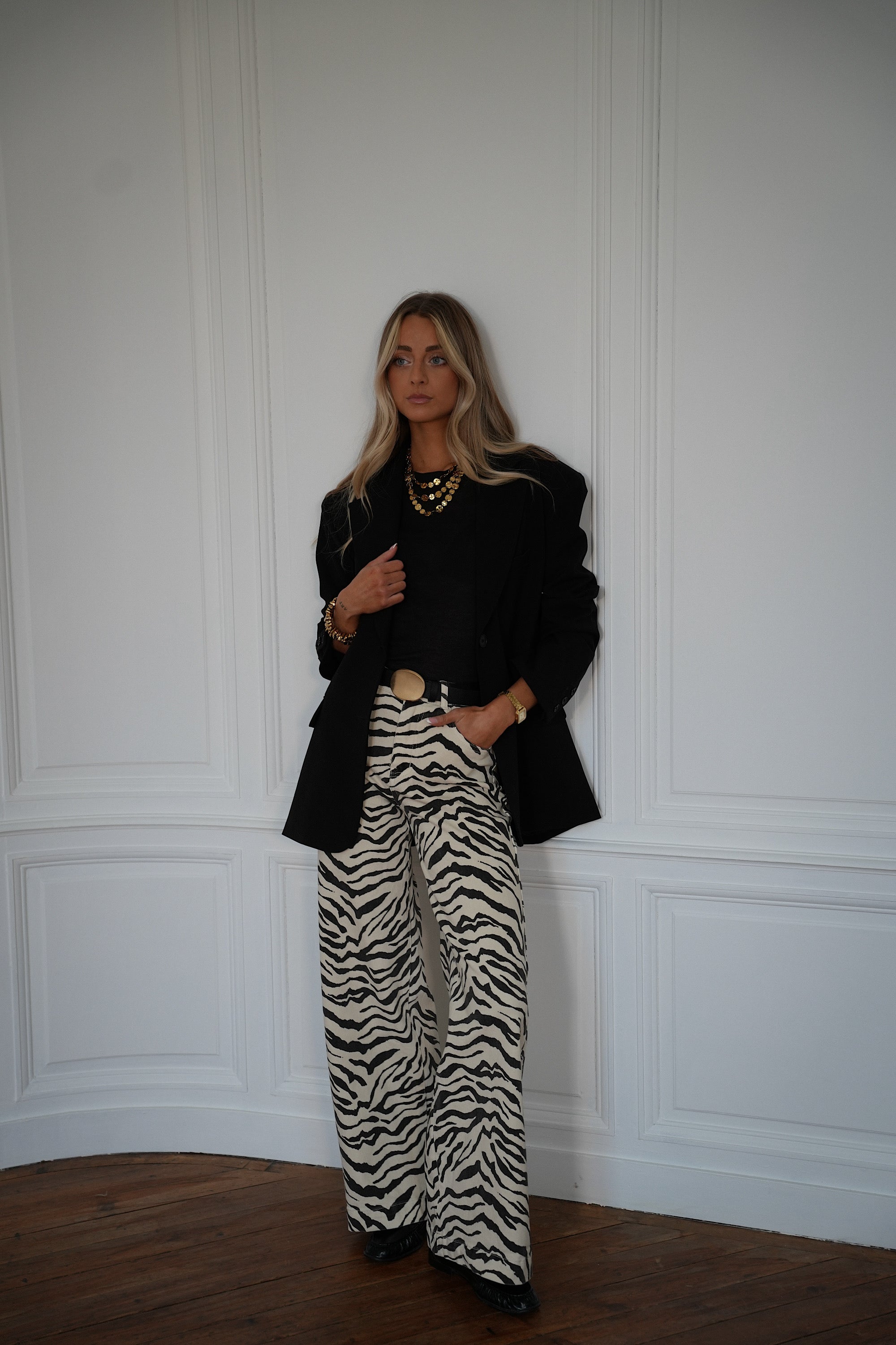 Mady zèbre - Jean droit