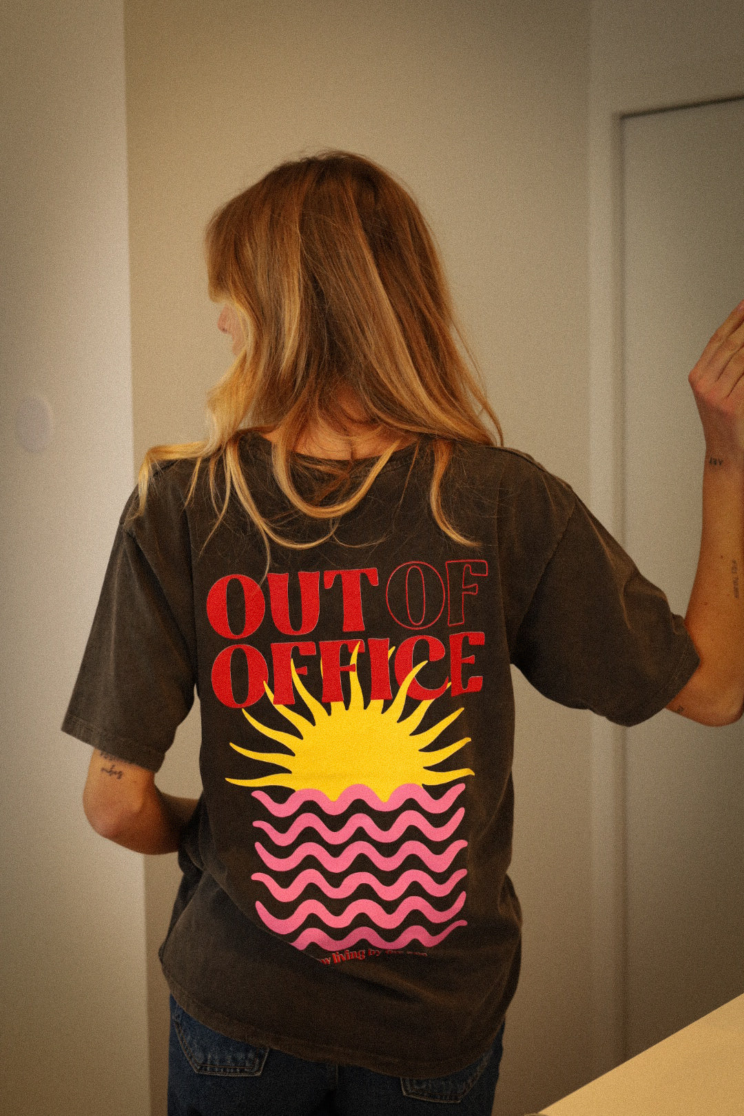 Alix noir - T-shirt imprimé