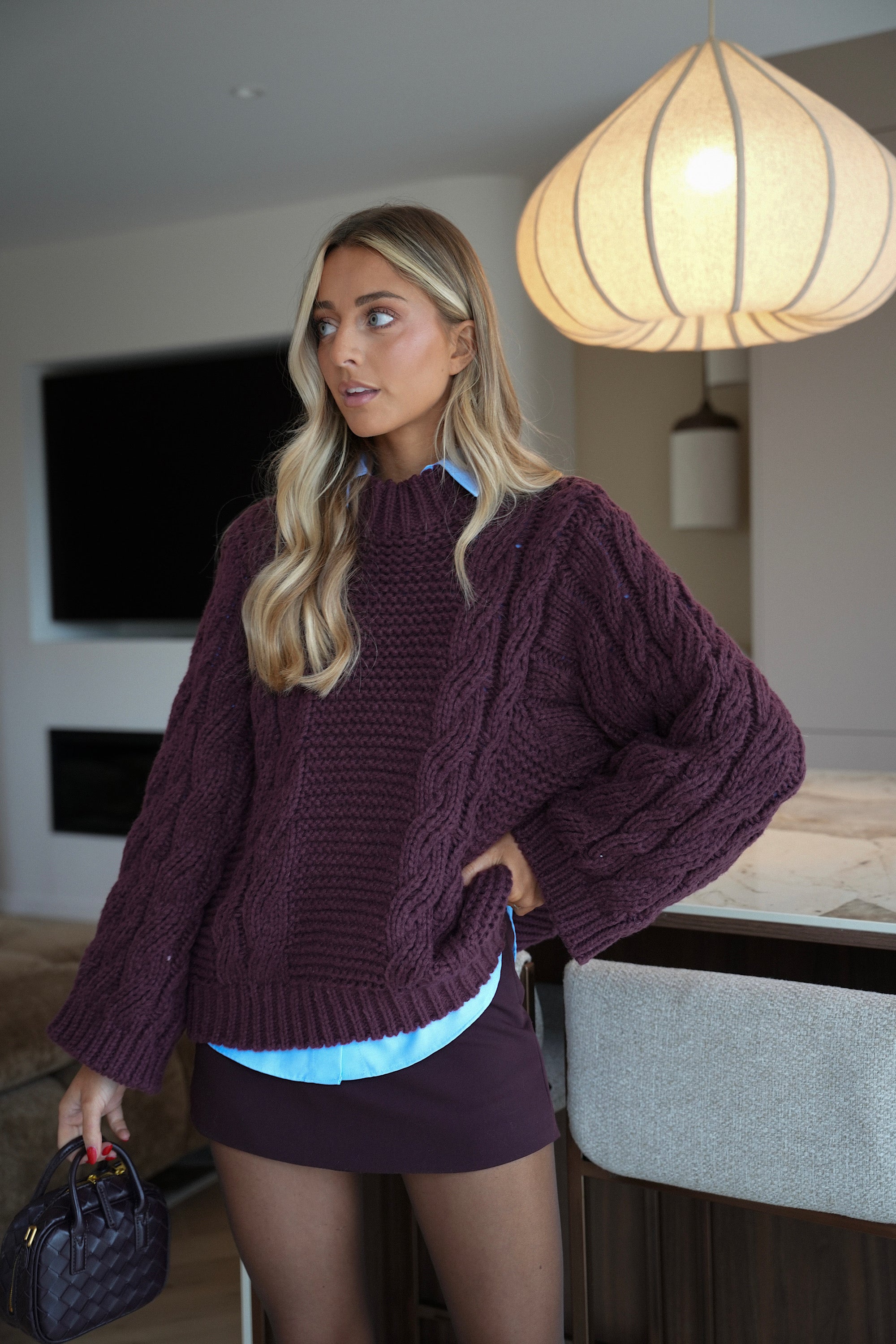 Logan prune - Pull torsadé