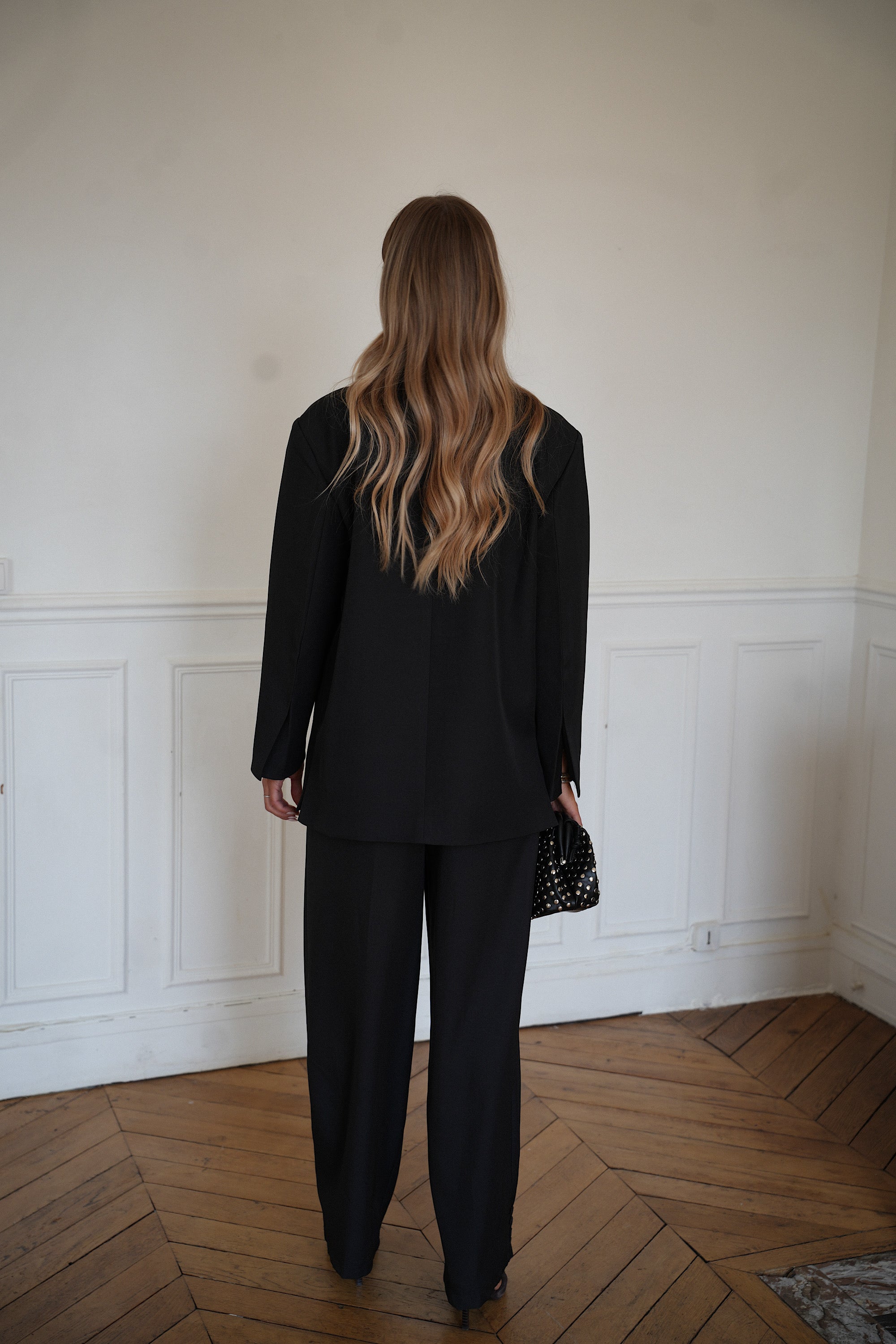 Rob noir - Pantalon droit