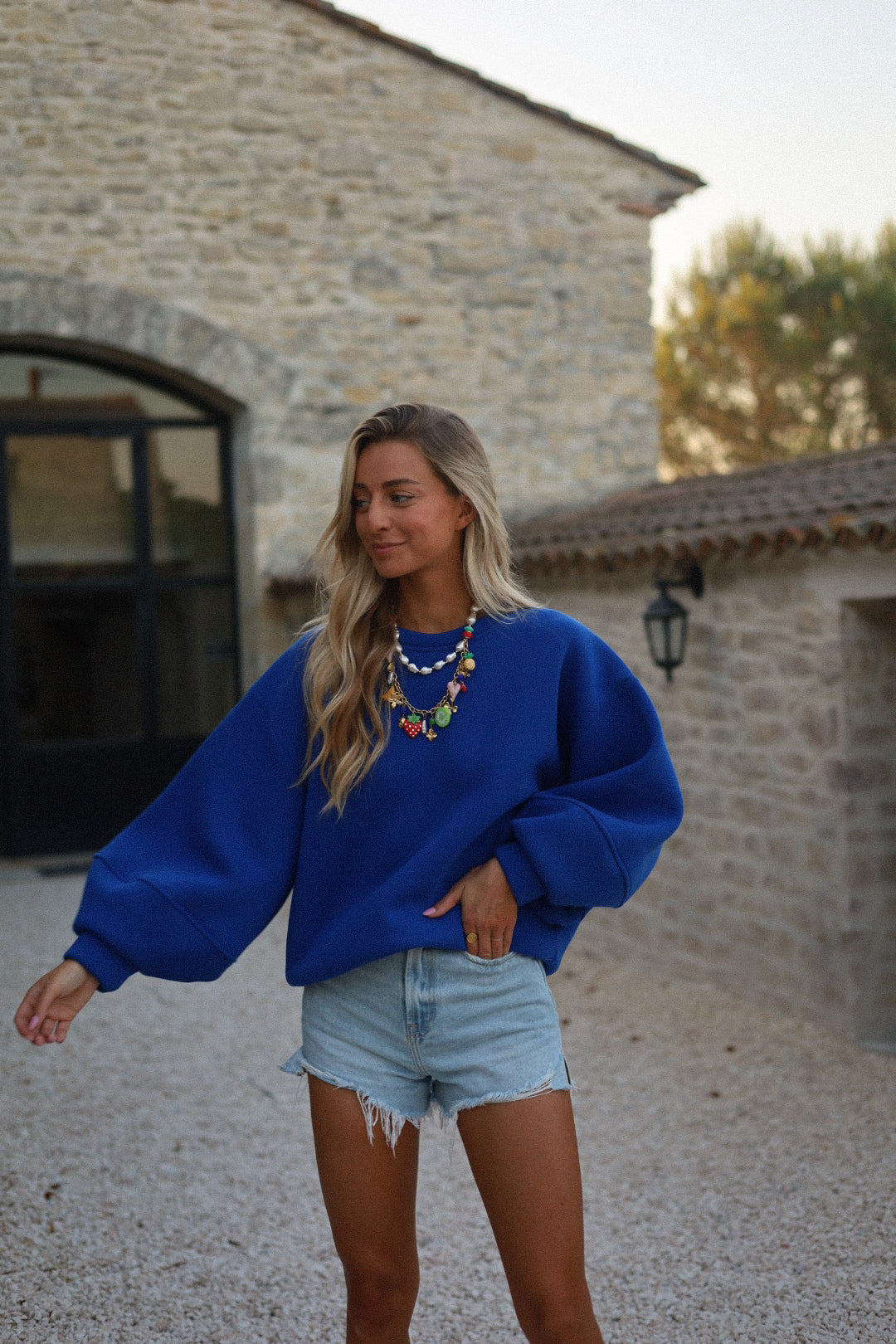 Jessika bleu - Sweat-shirt