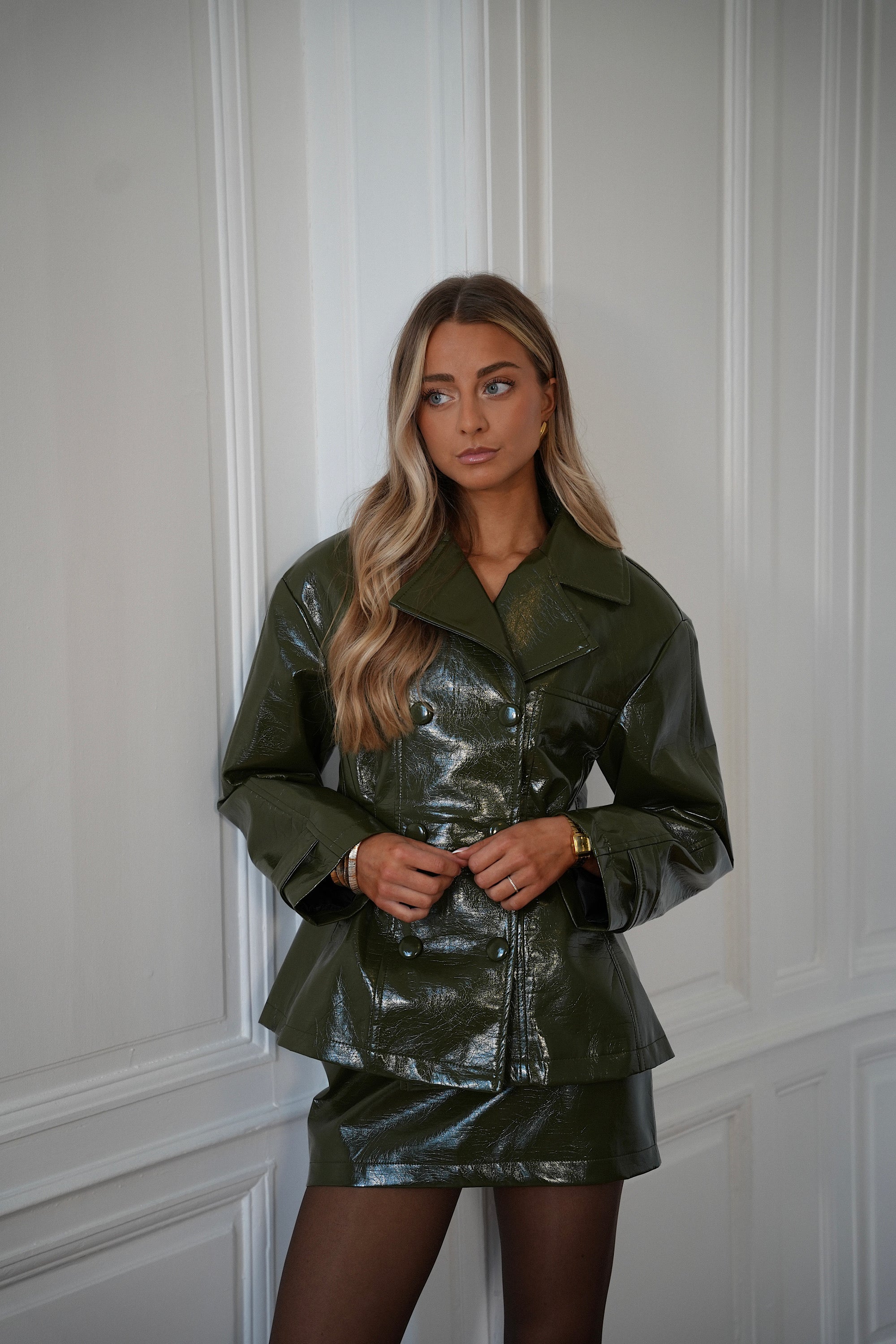 Lise kaki - Veste vernie