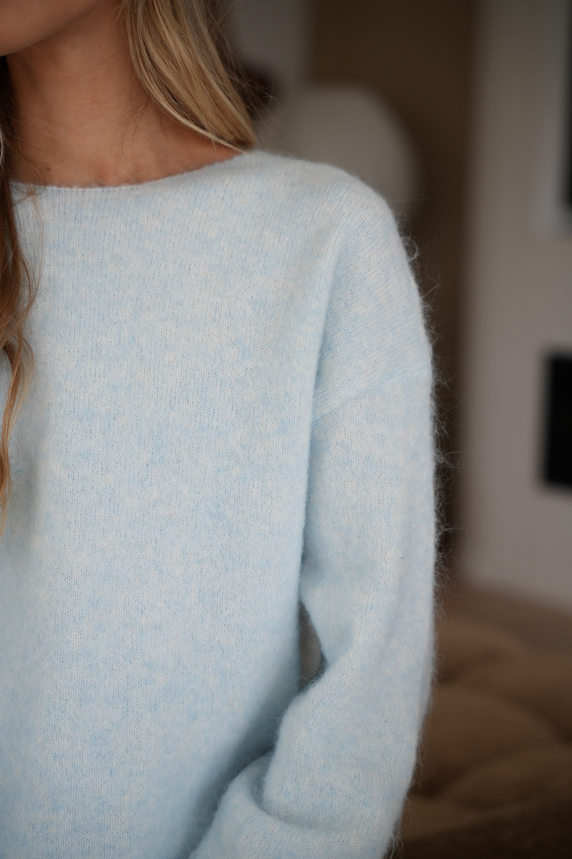 Celian bleu - Pull uni