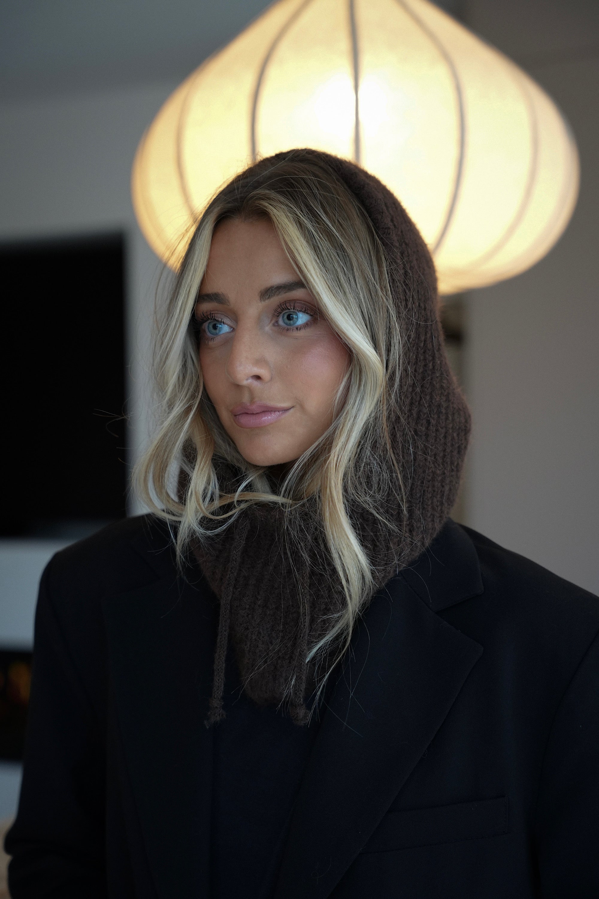 Milie chocolat - Cagoule douce