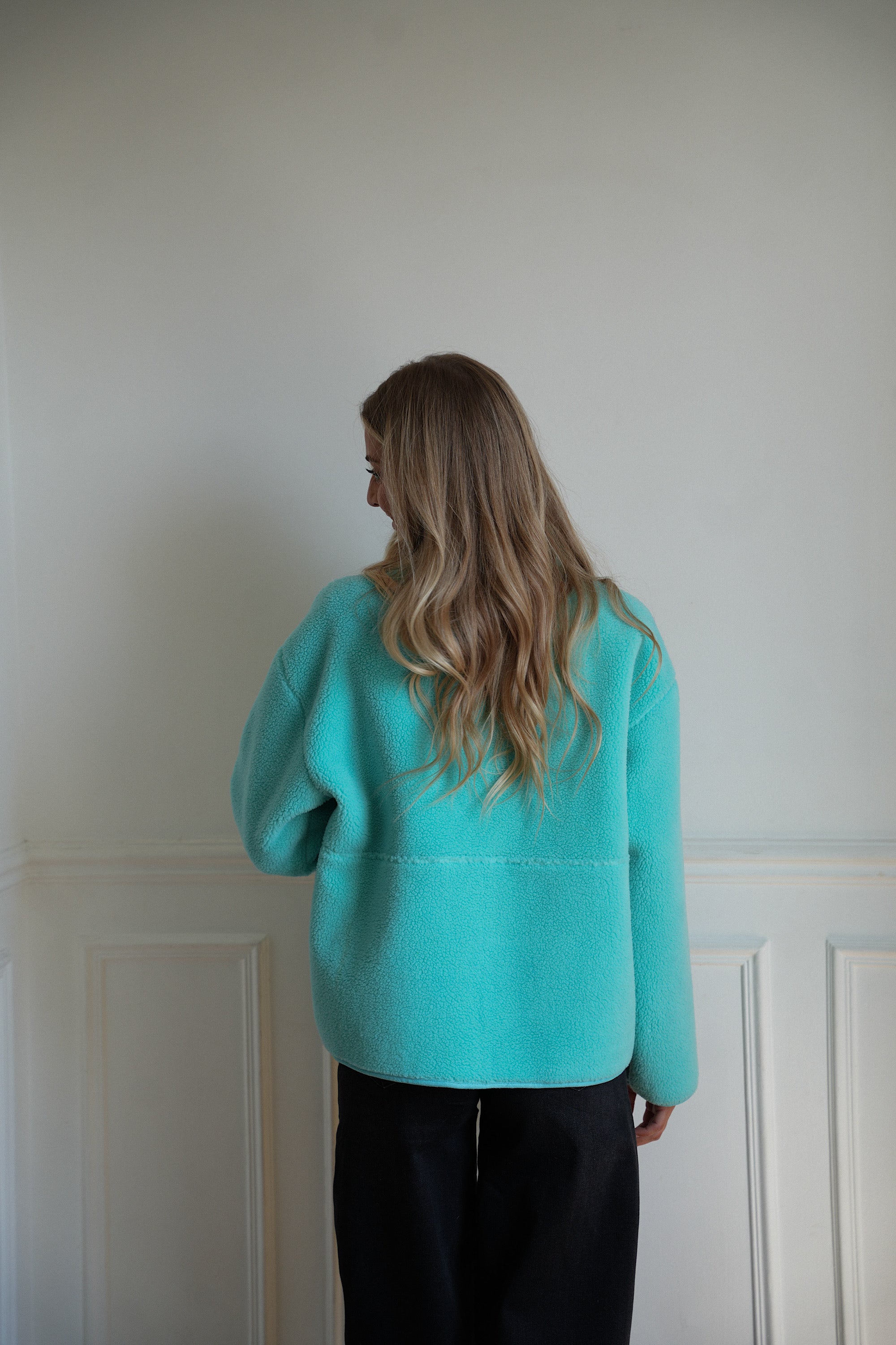 Olya bleue - Veste polaire