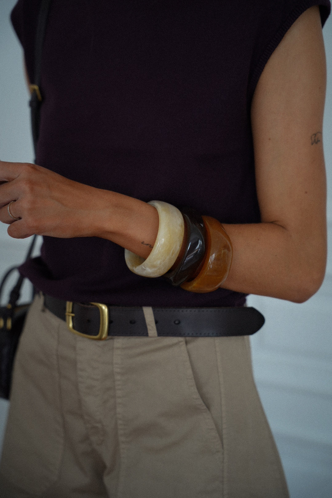 Jona marron - Jonc résine