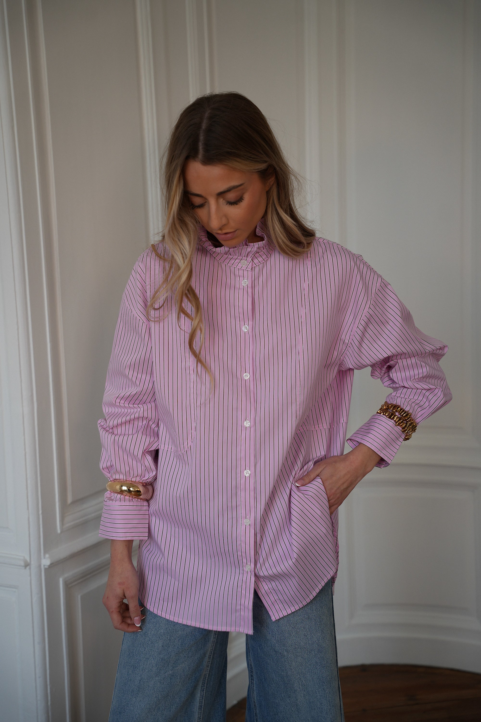 Evane rose - Chemise ample