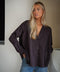 Orlanne prune - Chemise ample