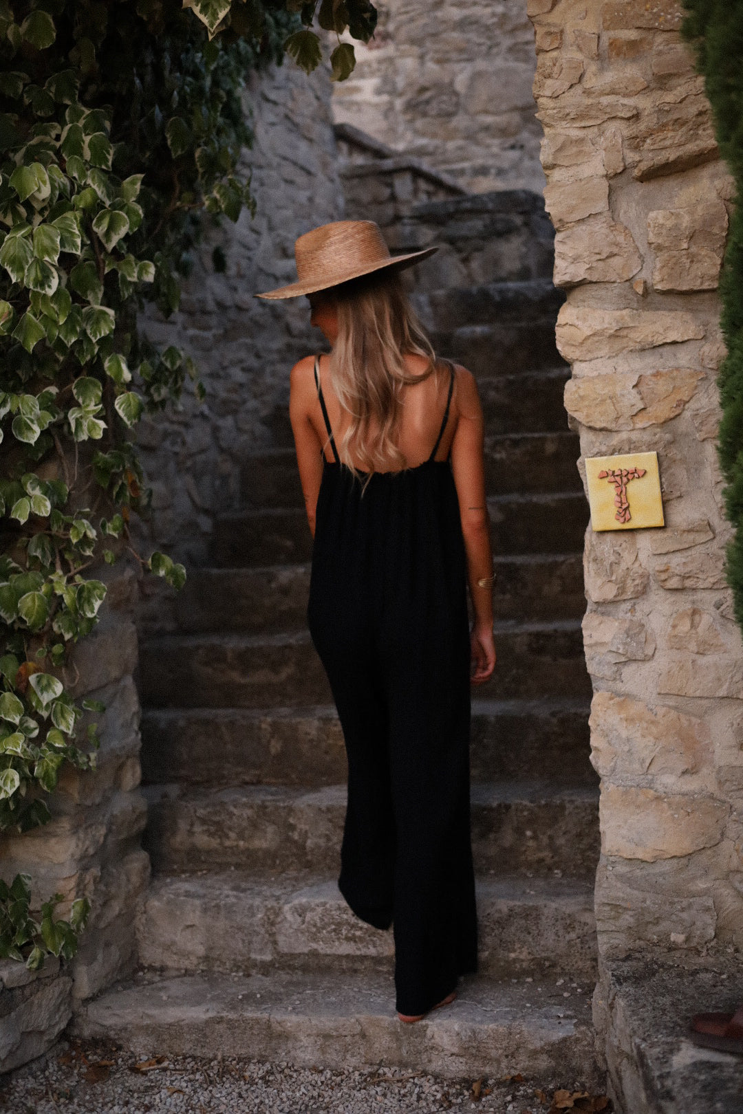 Gisèle noire - Combinaison fluide