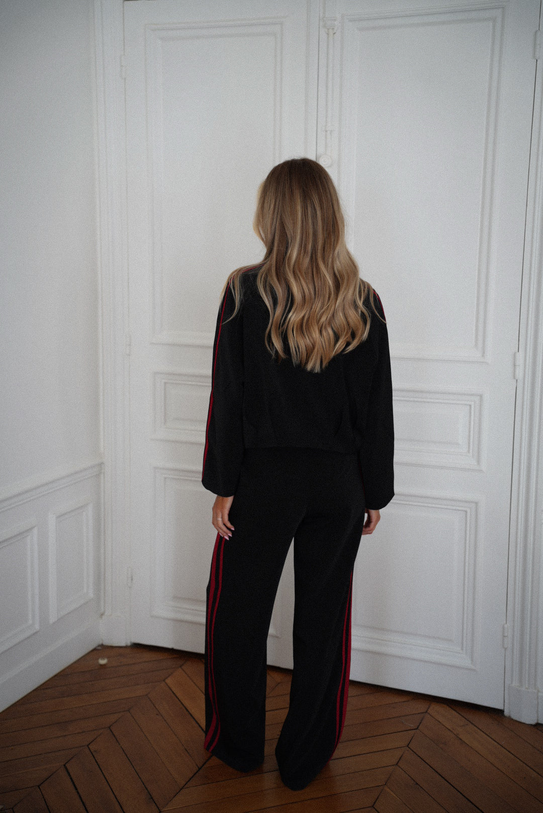Roxane noir - Pantalon droit