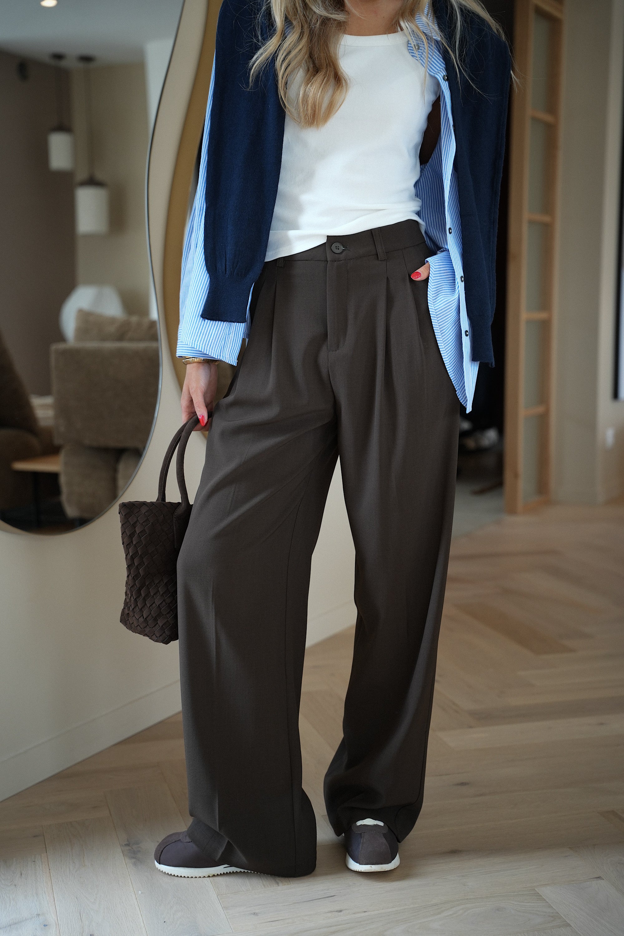 Gloria chocolat - Pantalon droit