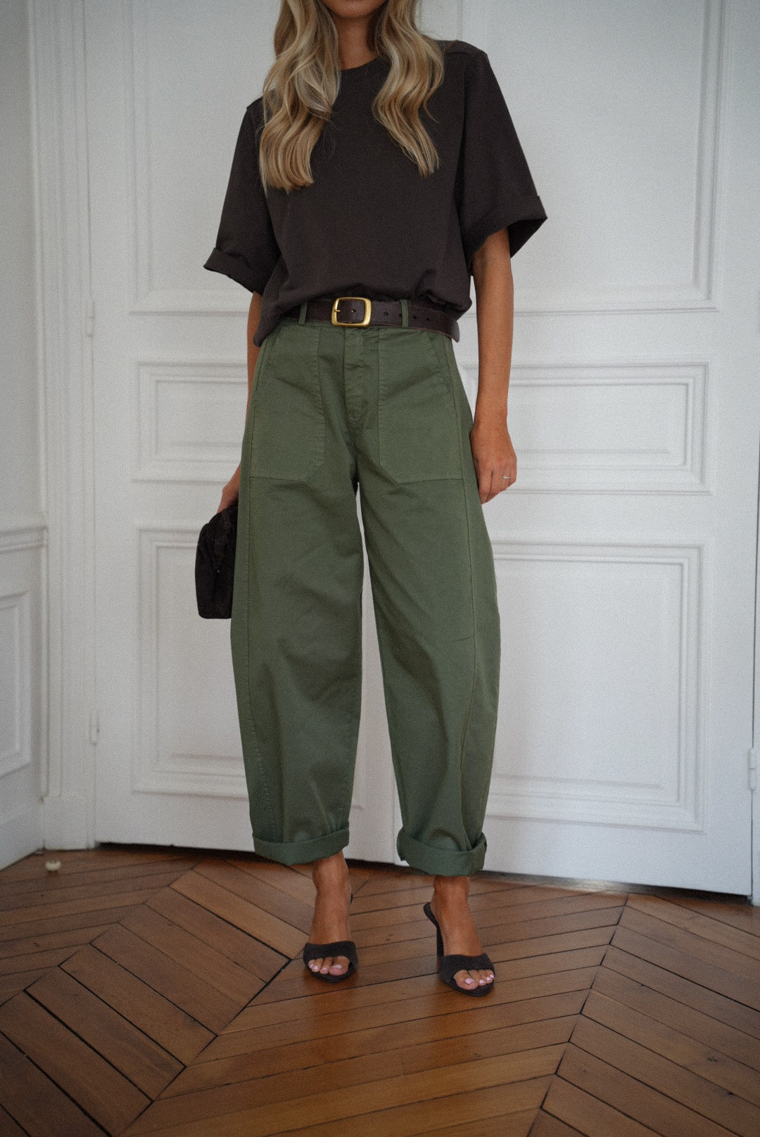 Jay kaki - Pantalon ballon