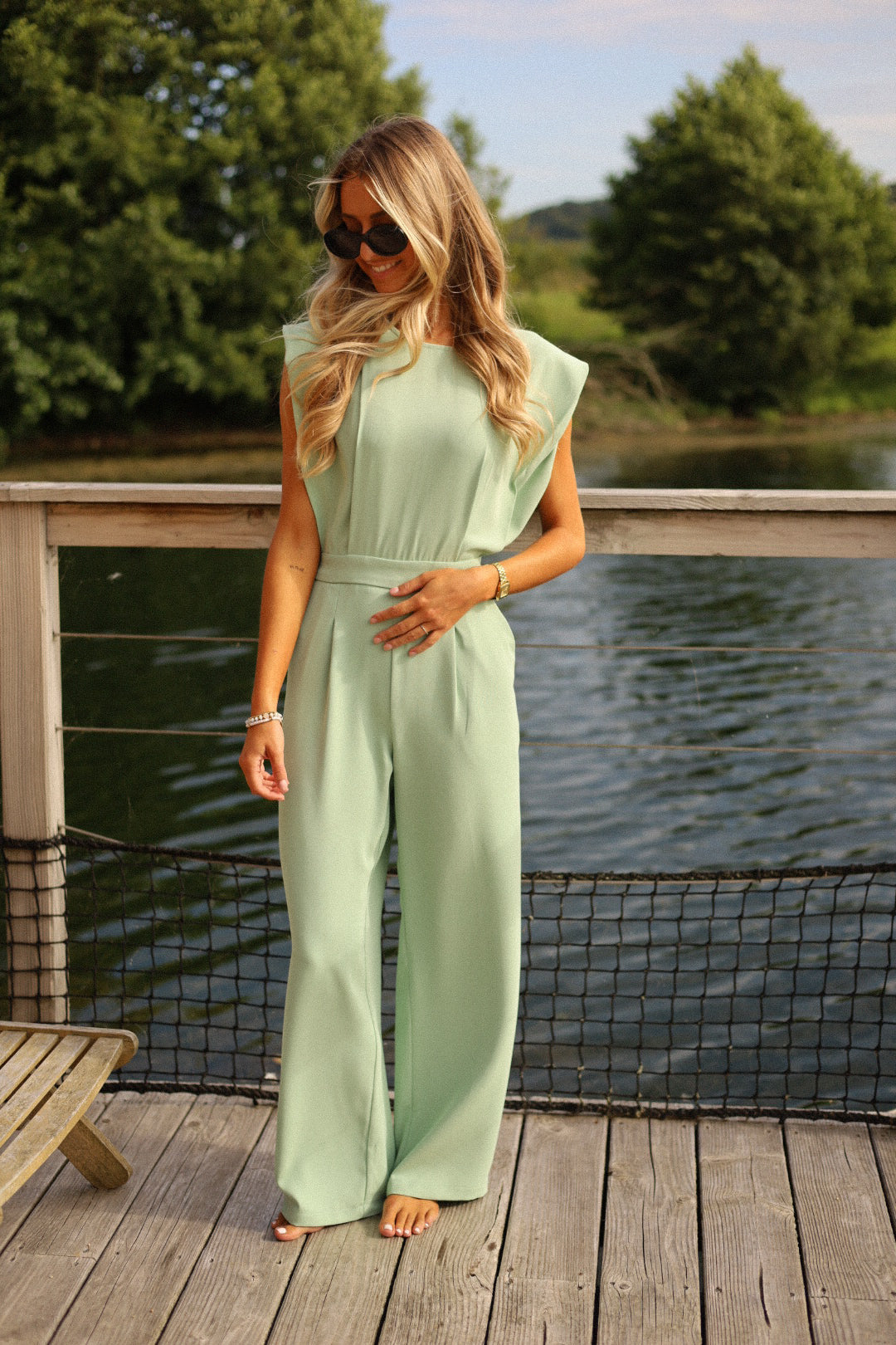 Yola vert d’eau - Combinaison fluide