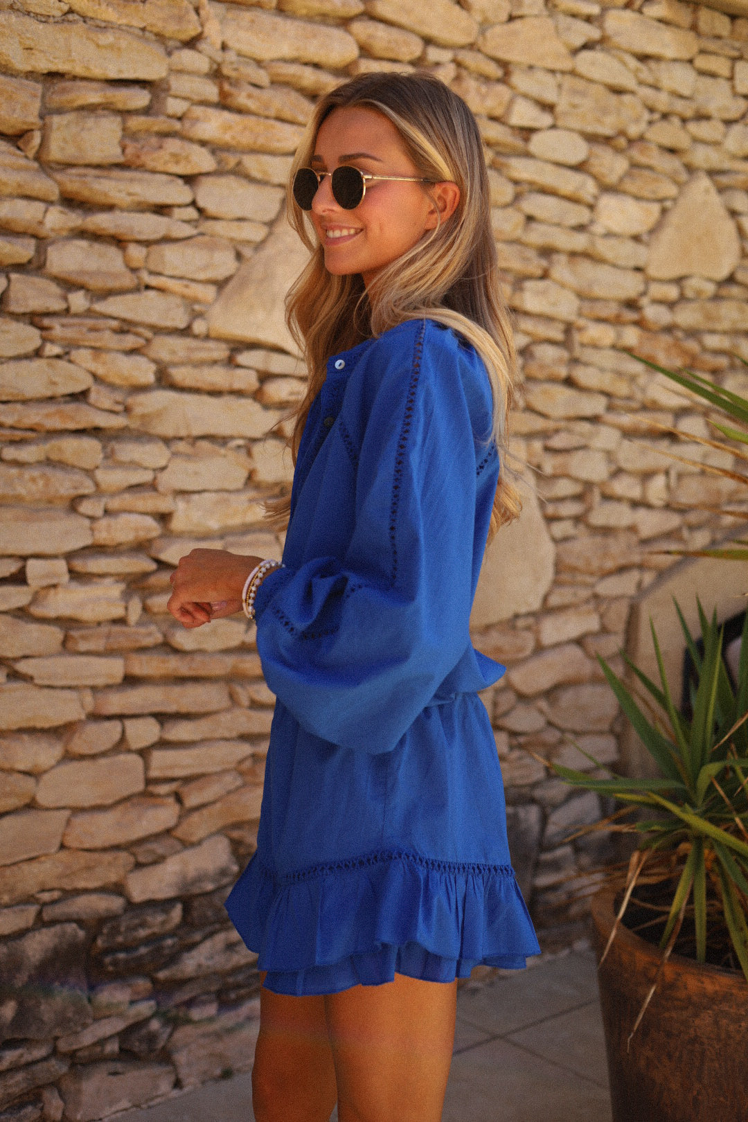 Luce bleue - Jupe short
