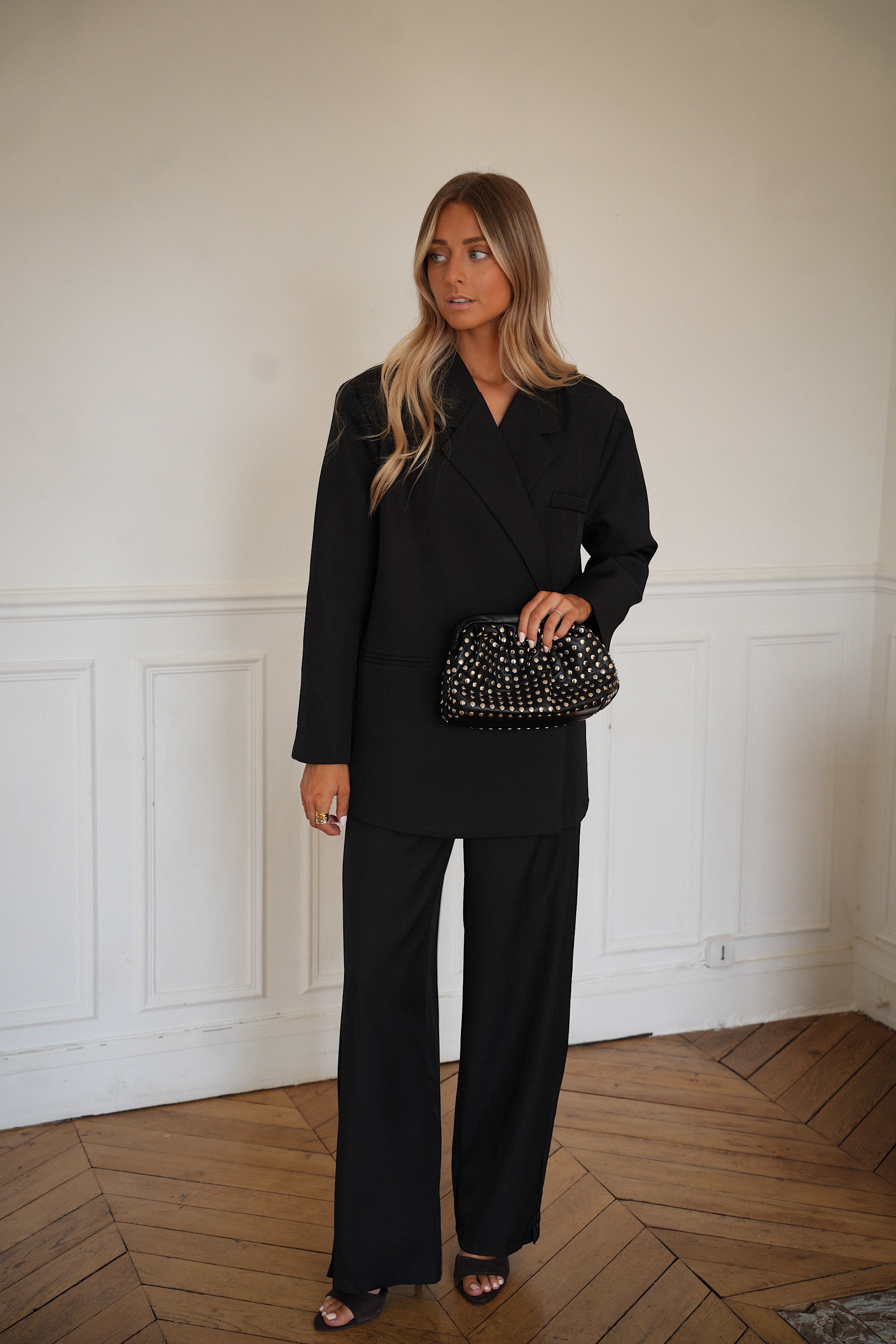 Shana noir - Blazer oversize