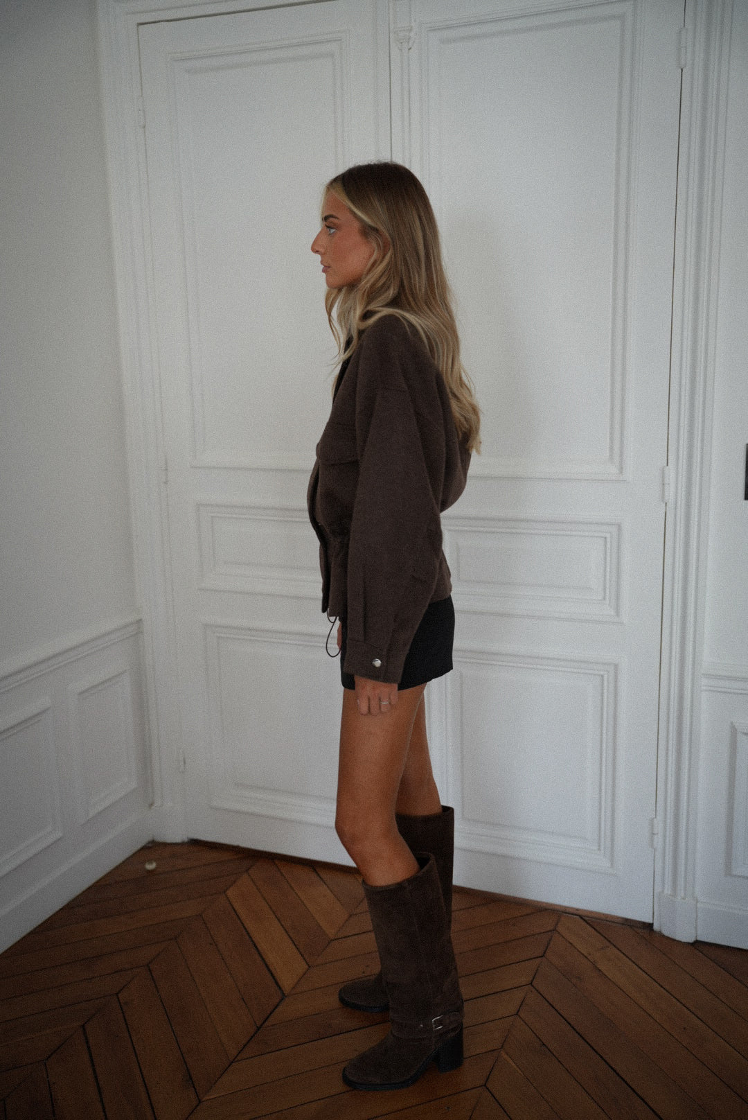 Nathan chocolat - Veste premium