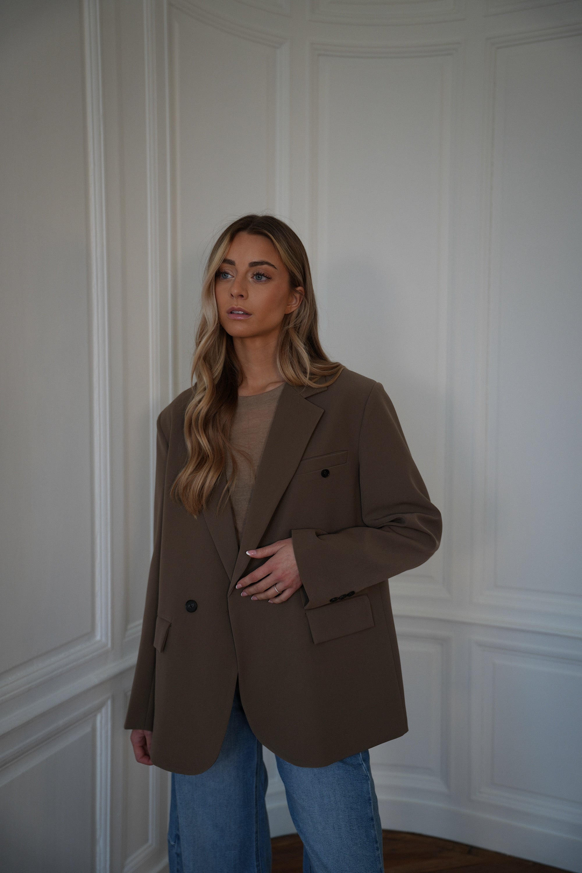 Andrew kaki - Veste blazer