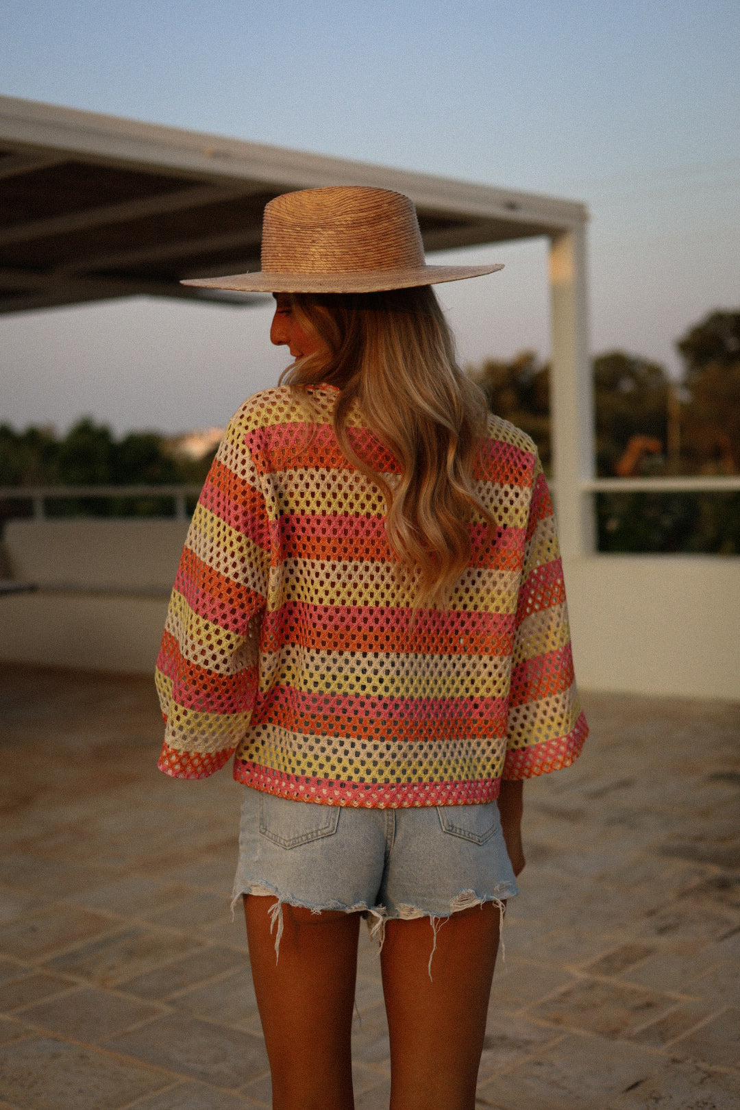 Simon coloré - Blouse crochet