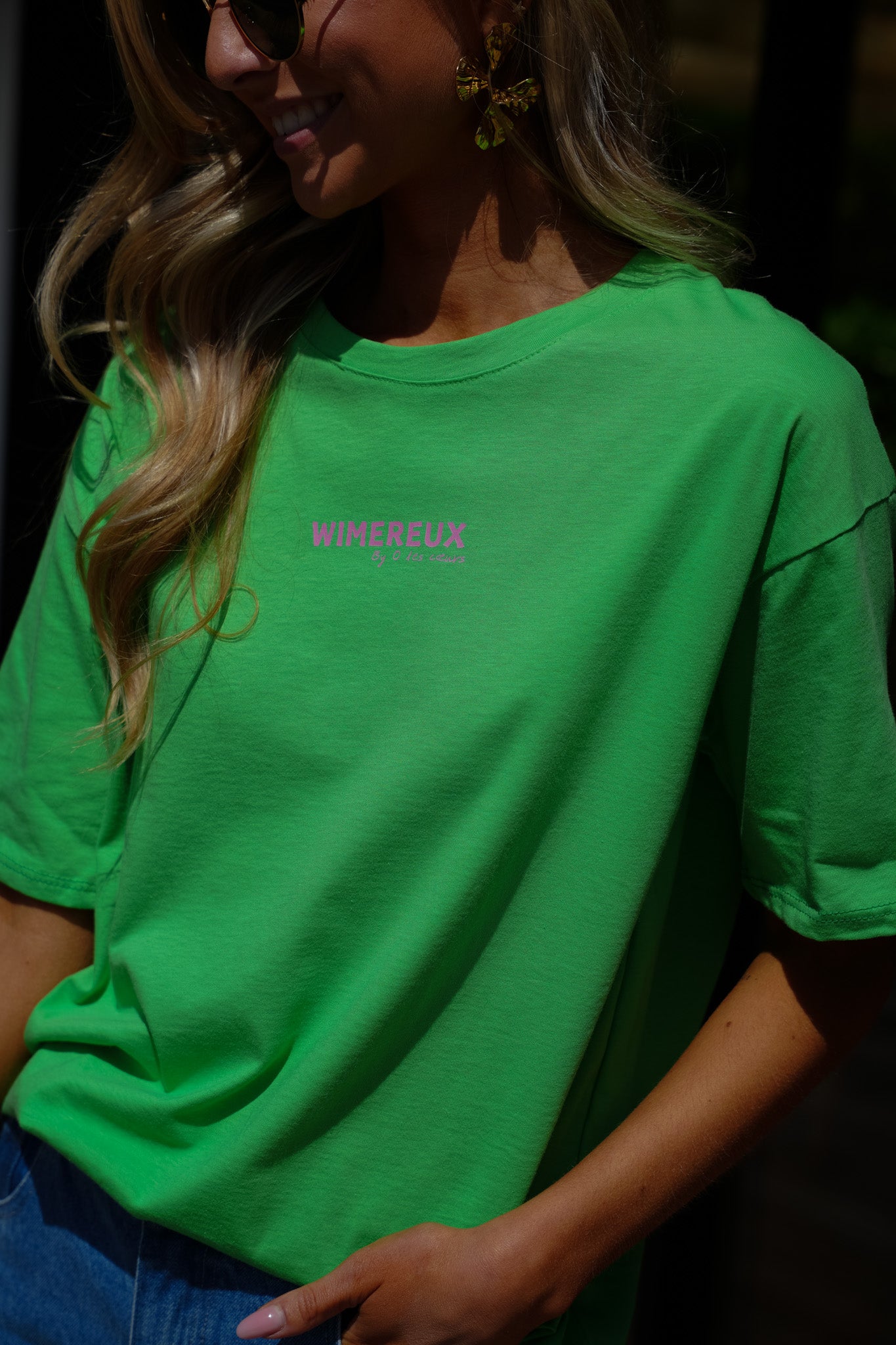 Wimereux vert - T-shirt imprimé