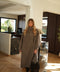 Ryan taupe - Manteau en laine