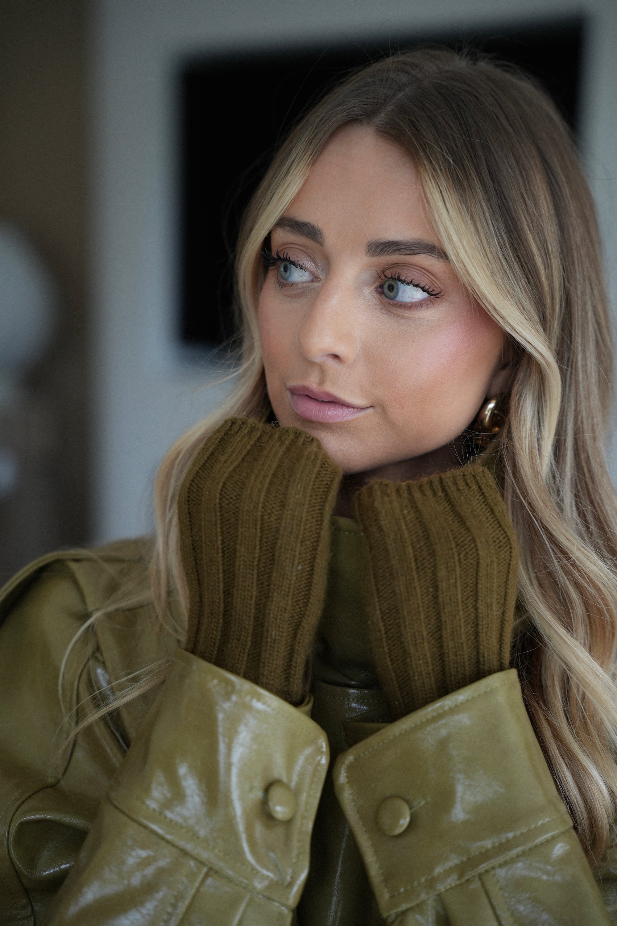 Ninon olive - Mitaines