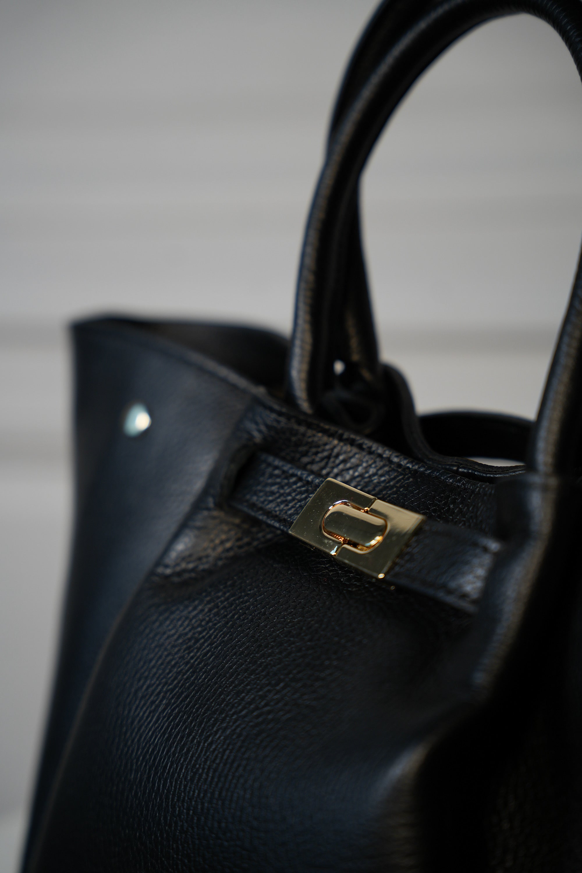 Cynthia noir - Sac en cuir