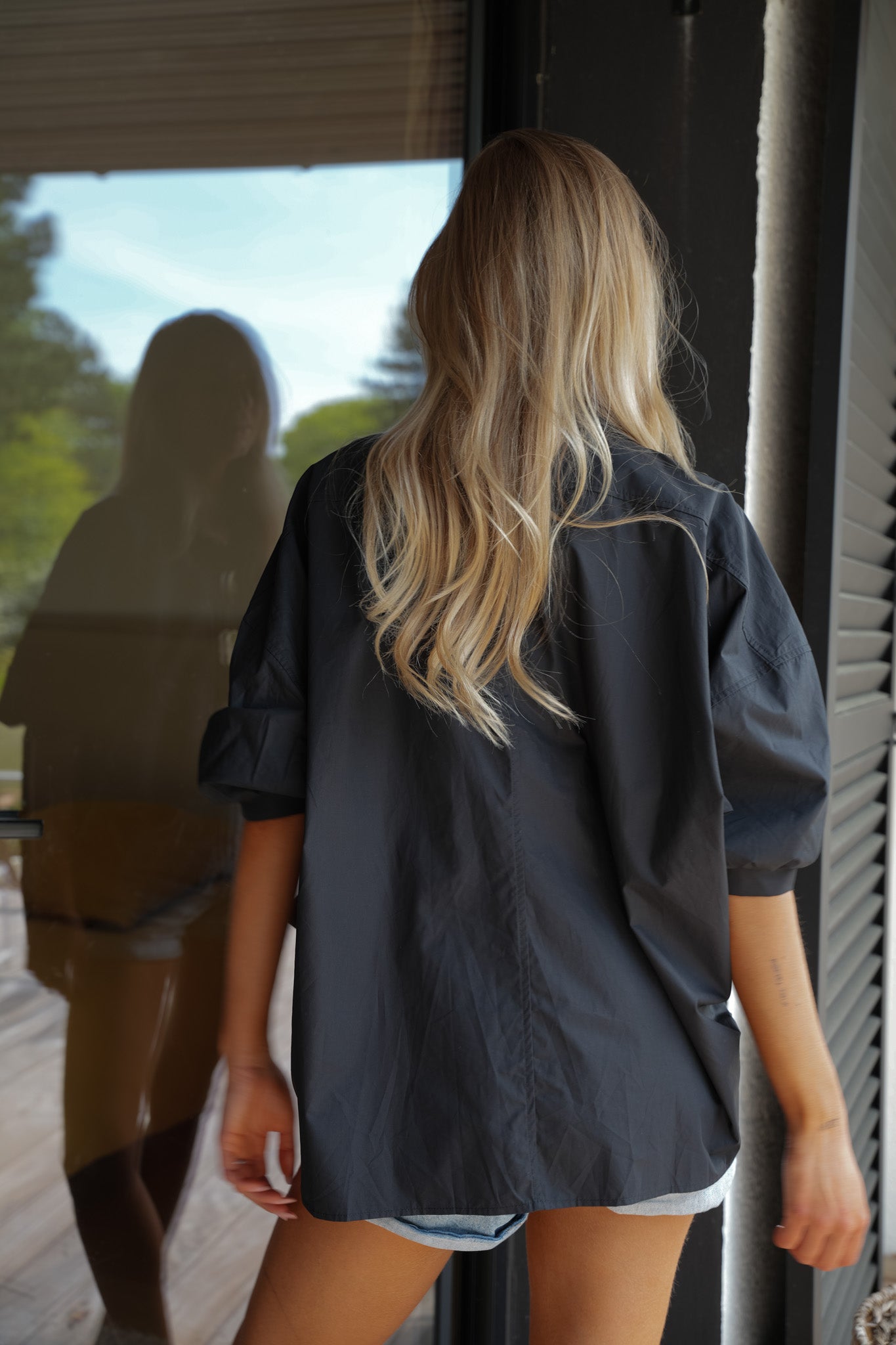 Ruby noire - Chemise boutonnée