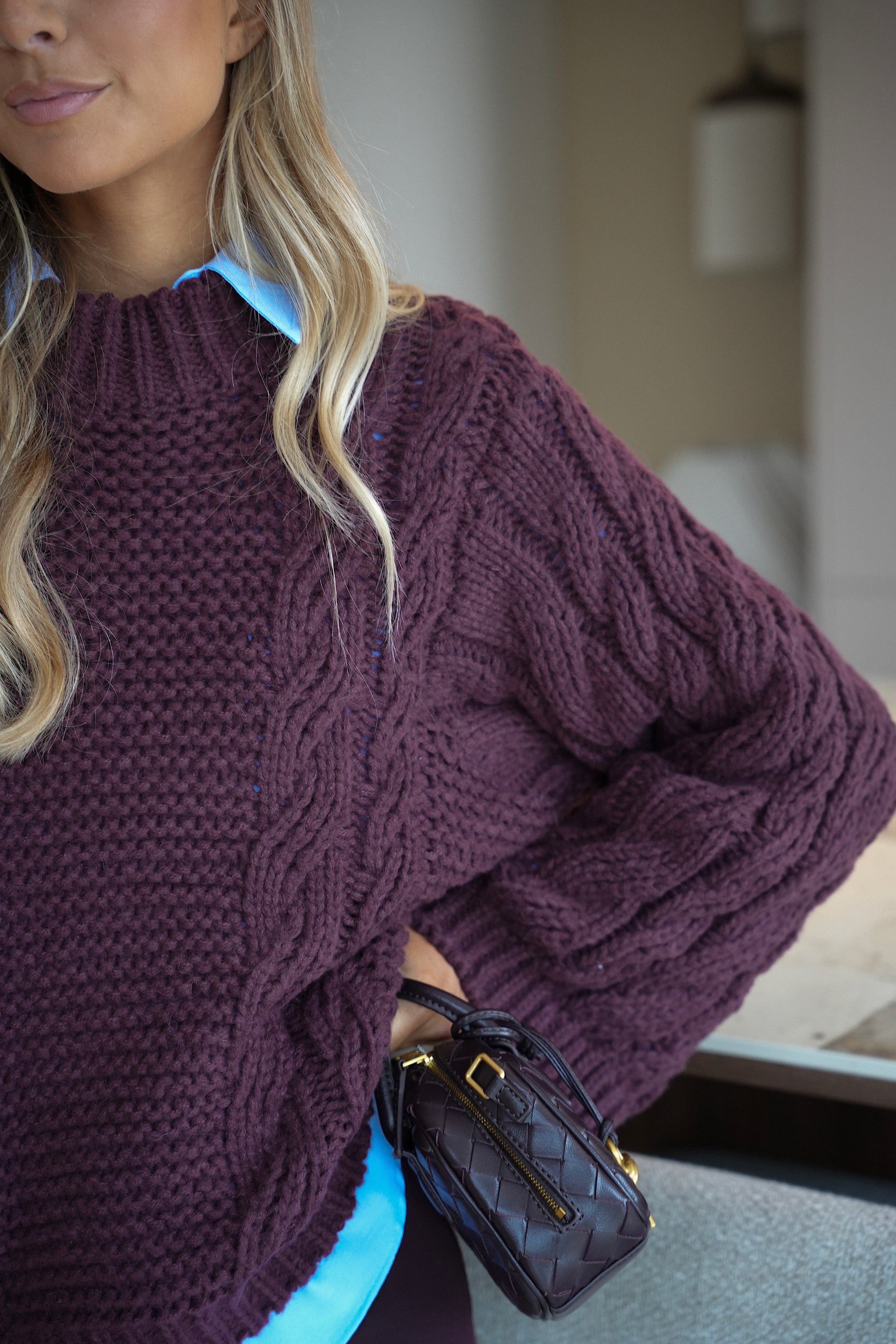 Logan prune - Pull torsadé