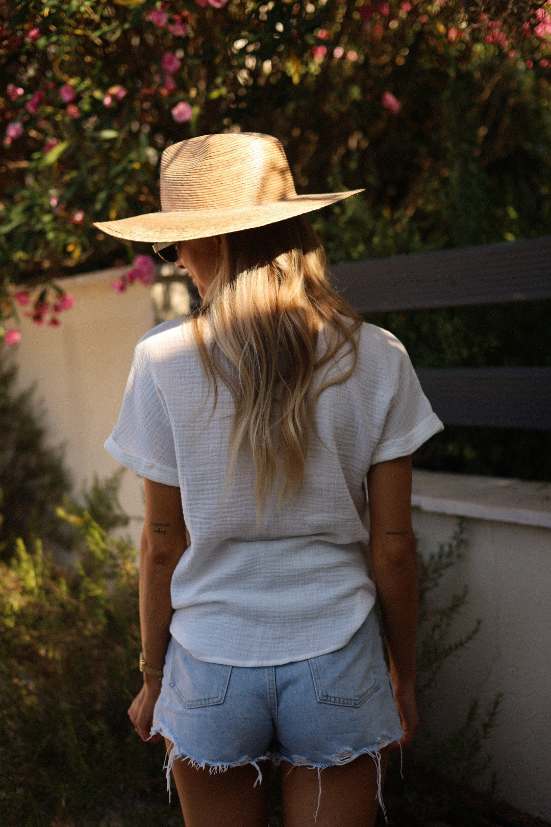 Magla blanche - Blouse gaze de coton