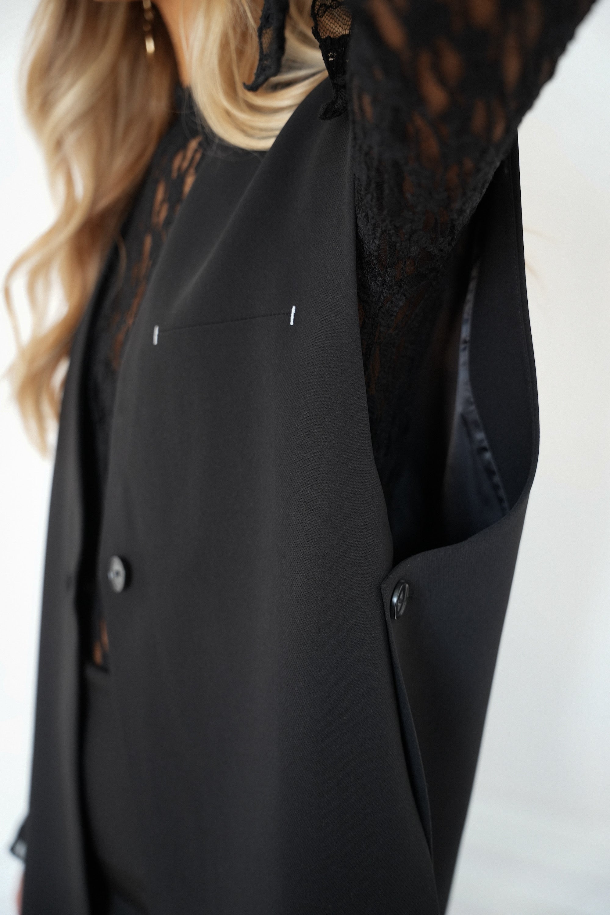 Paloma noire - Blazer sans manches