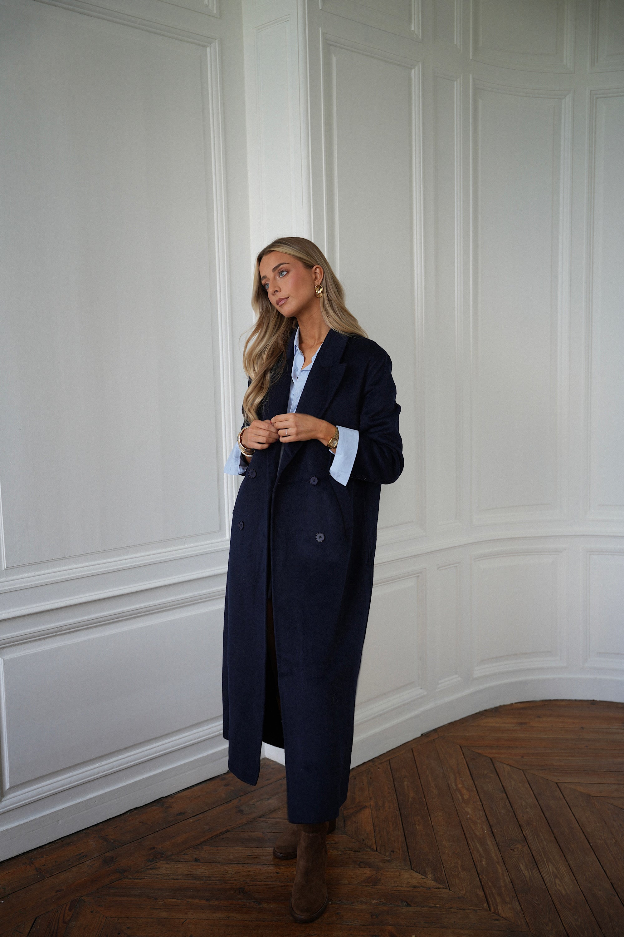 Isis marine - Manteau long