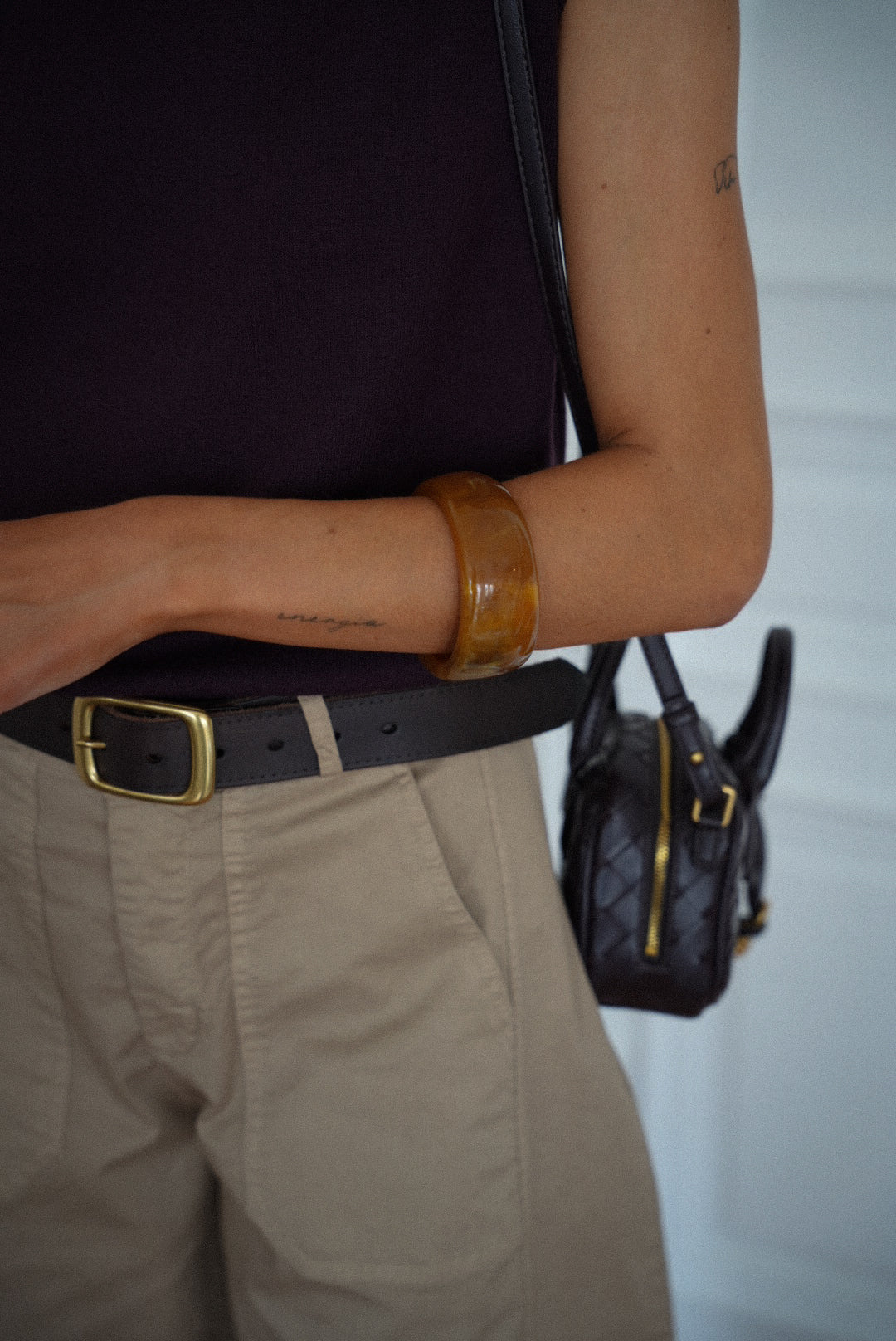 Jona marron - Jonc résine