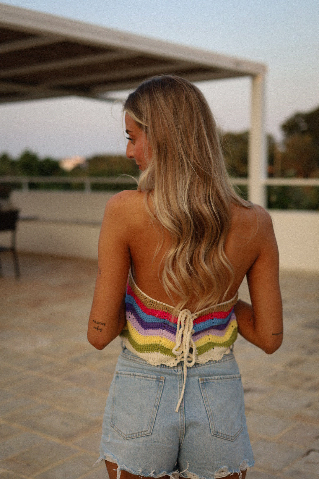 Inna coloré - Top crochet