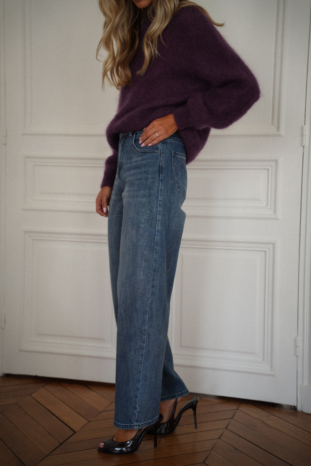 Shauna bleu - Jean droit