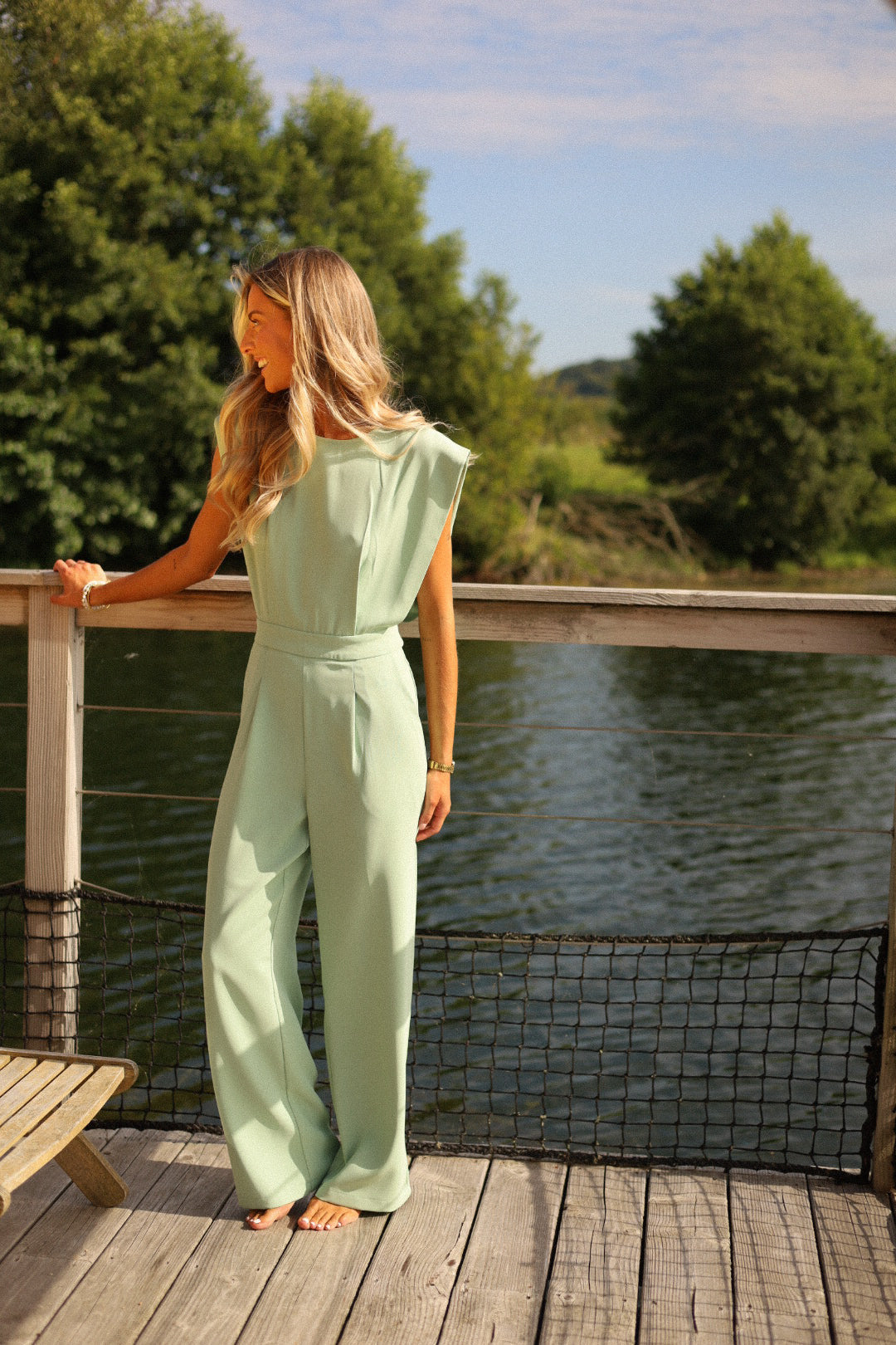 Yola vert d’eau - Combinaison fluide